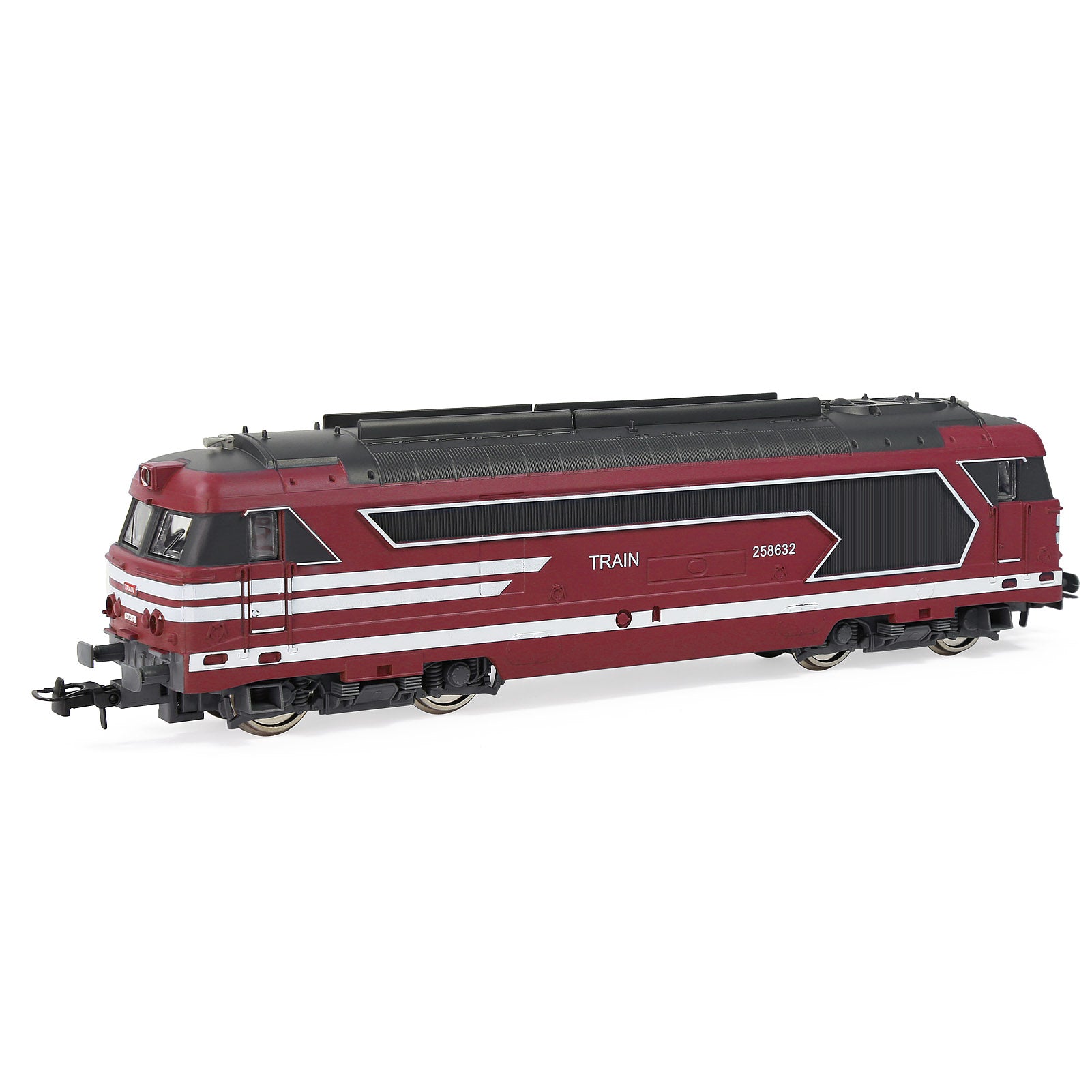 HCT8702 1 Unit HO Scale 1:87  Modern Train Model Railroad Locomotive