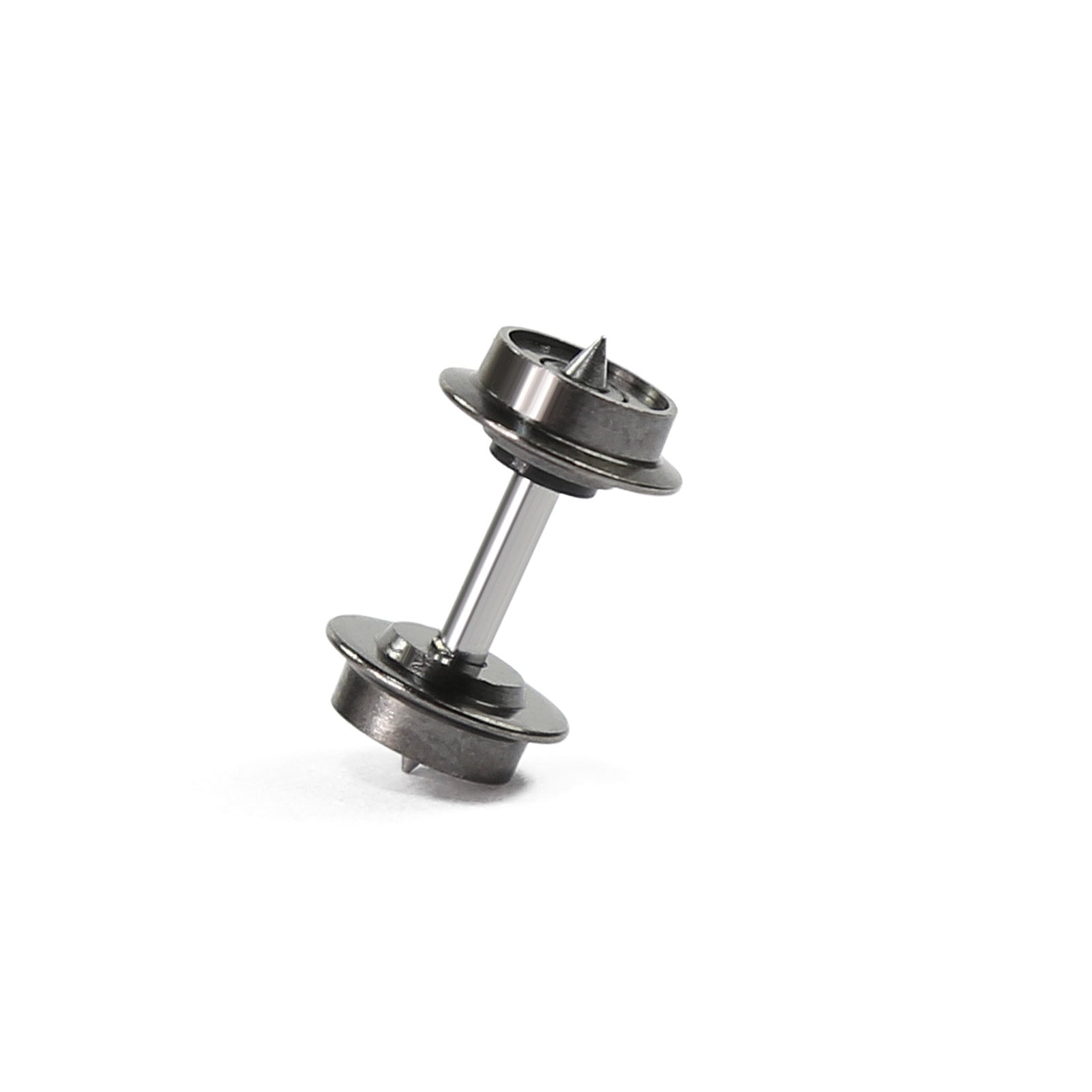HP07150 12pcs N Scale 1:160 Wheelsets Metal Axle DC Wheels for Trix