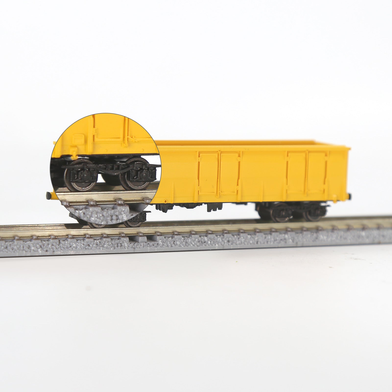 HP12150 2 Pieces N Scale 1:160 Bogies with Metal DC Wheelsets for Fleischmann Trains