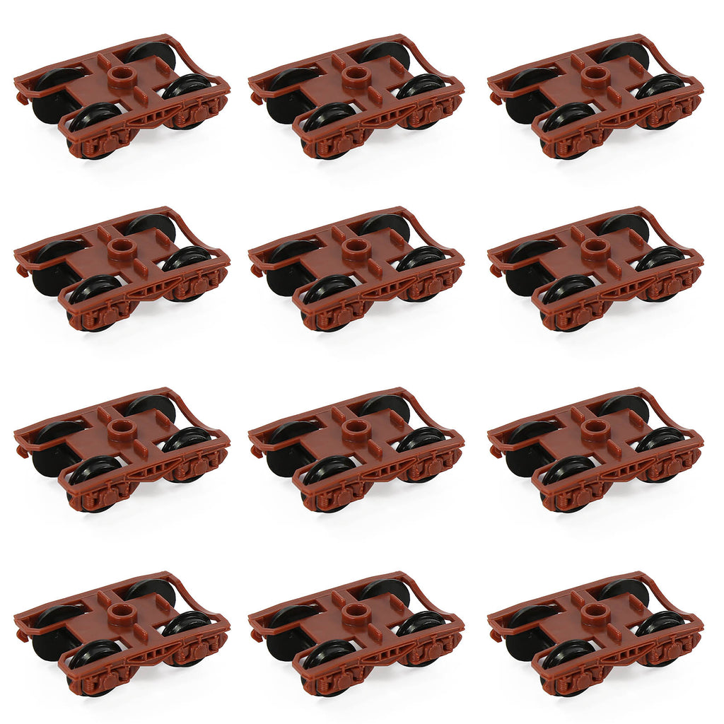 Aazon.co: Kowaku 4Pcs HO Scale 1:87 Roller Bearing Truck, Odel Train Bogies, DIY Assebly - Foto 3