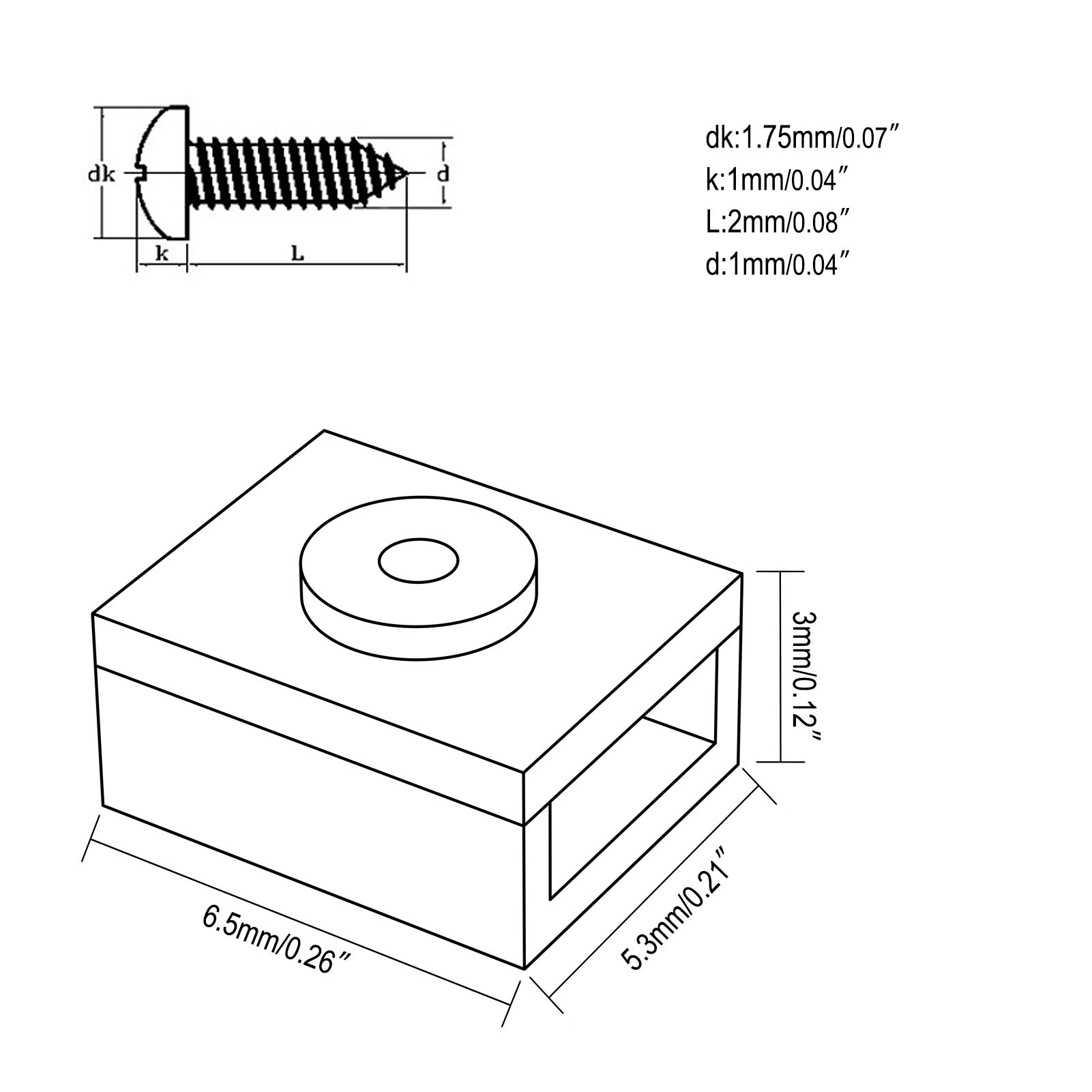 HP37N 12pcs N Scale 1:160 Coupler Pocket Cover Coupler Box Lid with Screws
