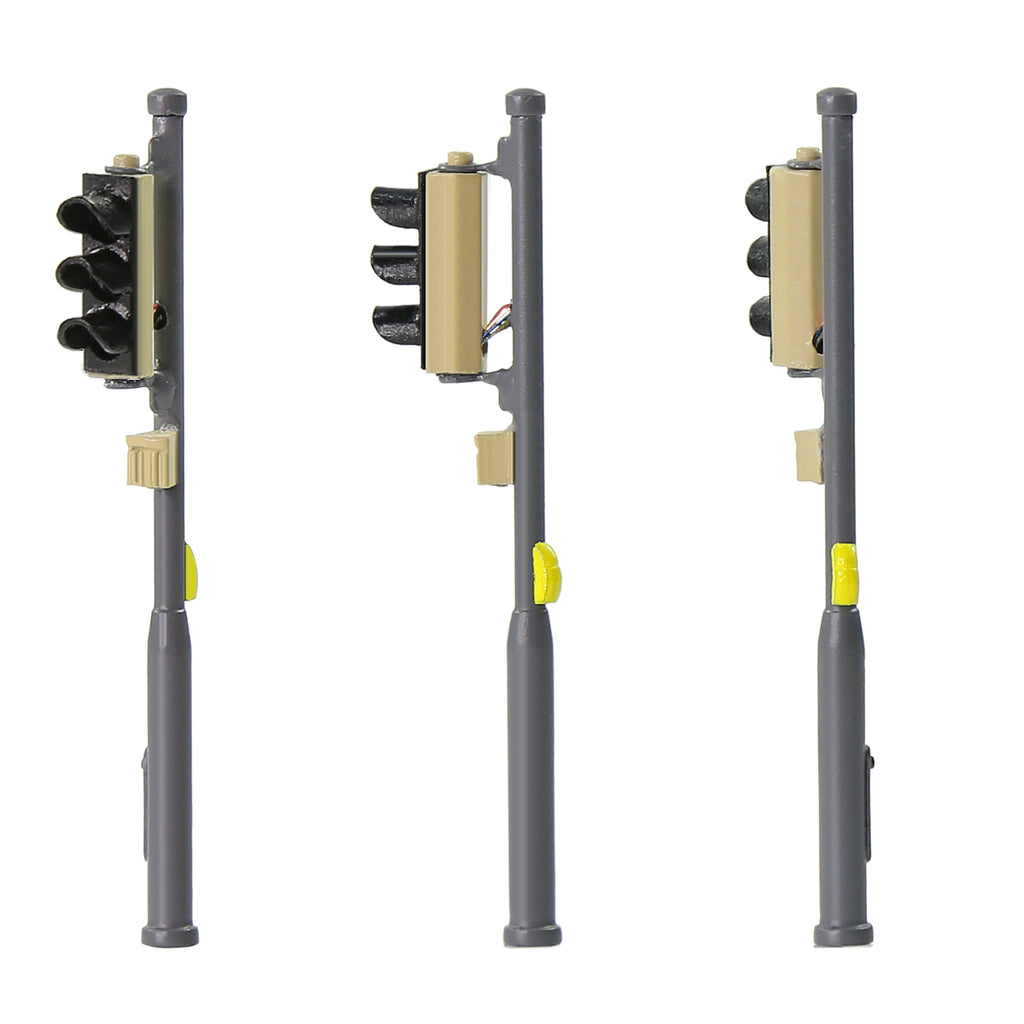 JTD879 2 Pieces HO Scale 1:87 Model Signals Track Lights LEDs