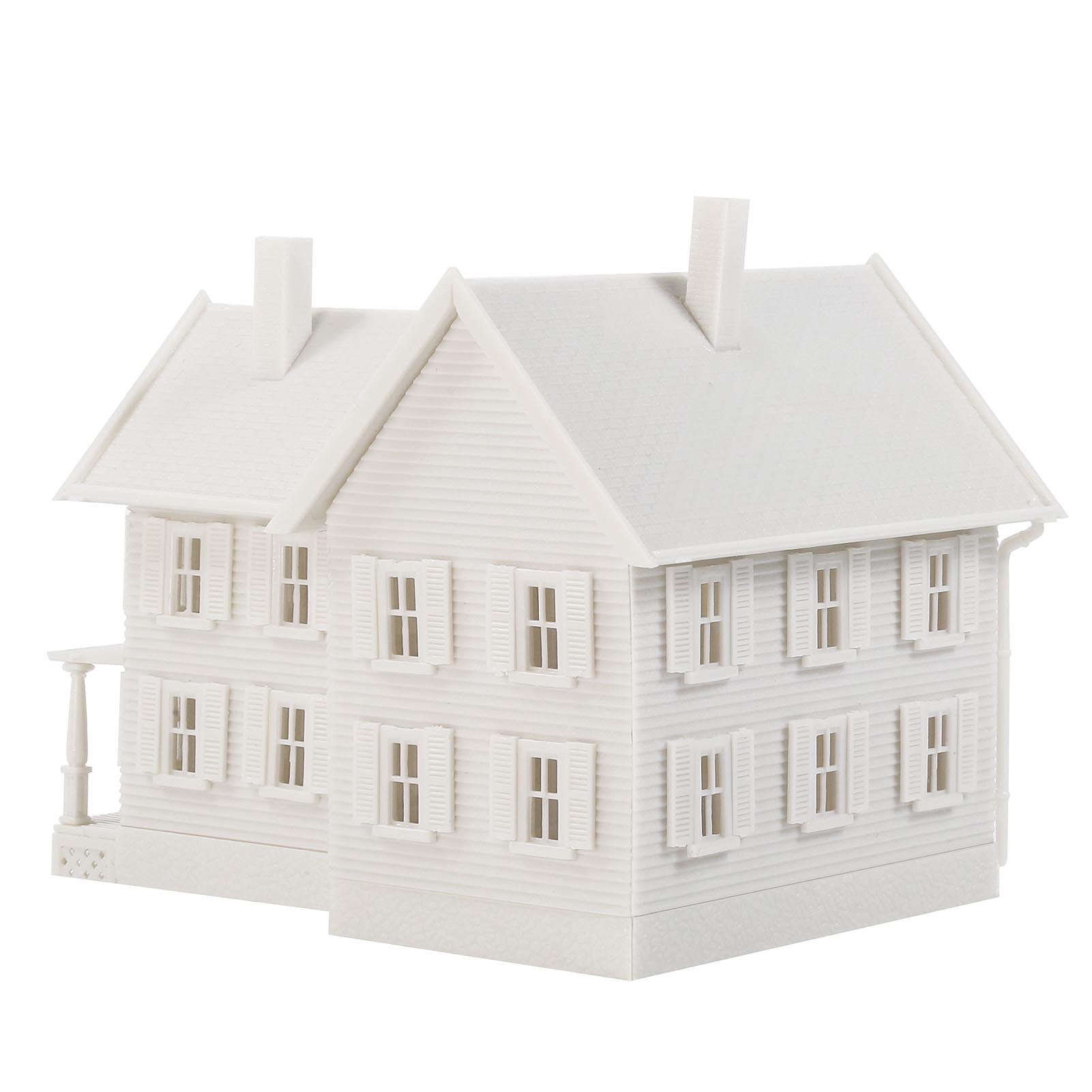 JZN5871JJ 1 Unit N Scale 1:150 Model Dwelling House Kit Two-story Building Unassembled