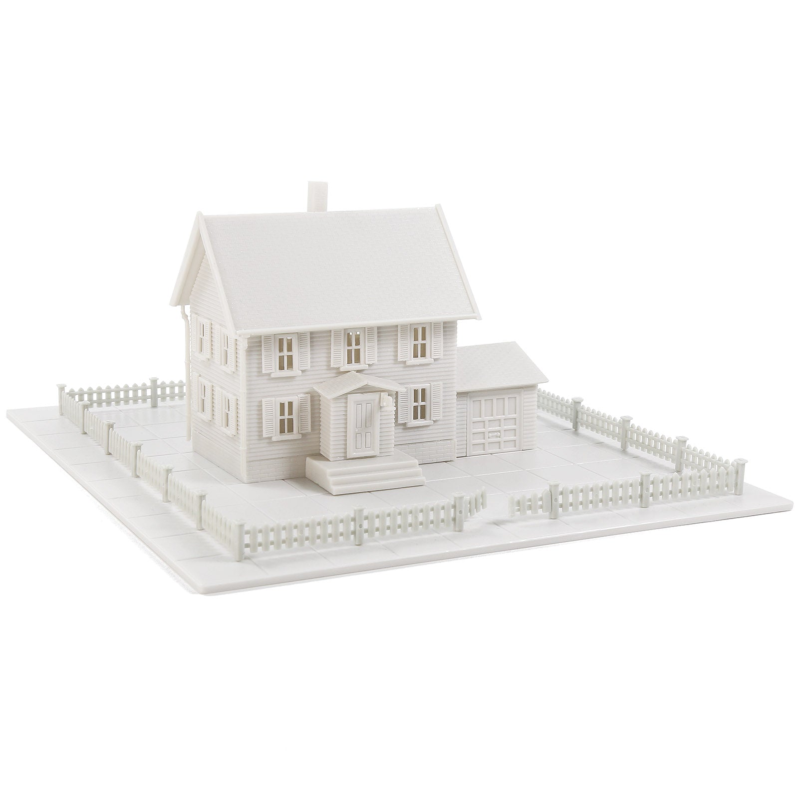 JZN5879JJM 1 Unit N Scale 1:150 Model Dwelling House Fence Base Kit Not-built Building