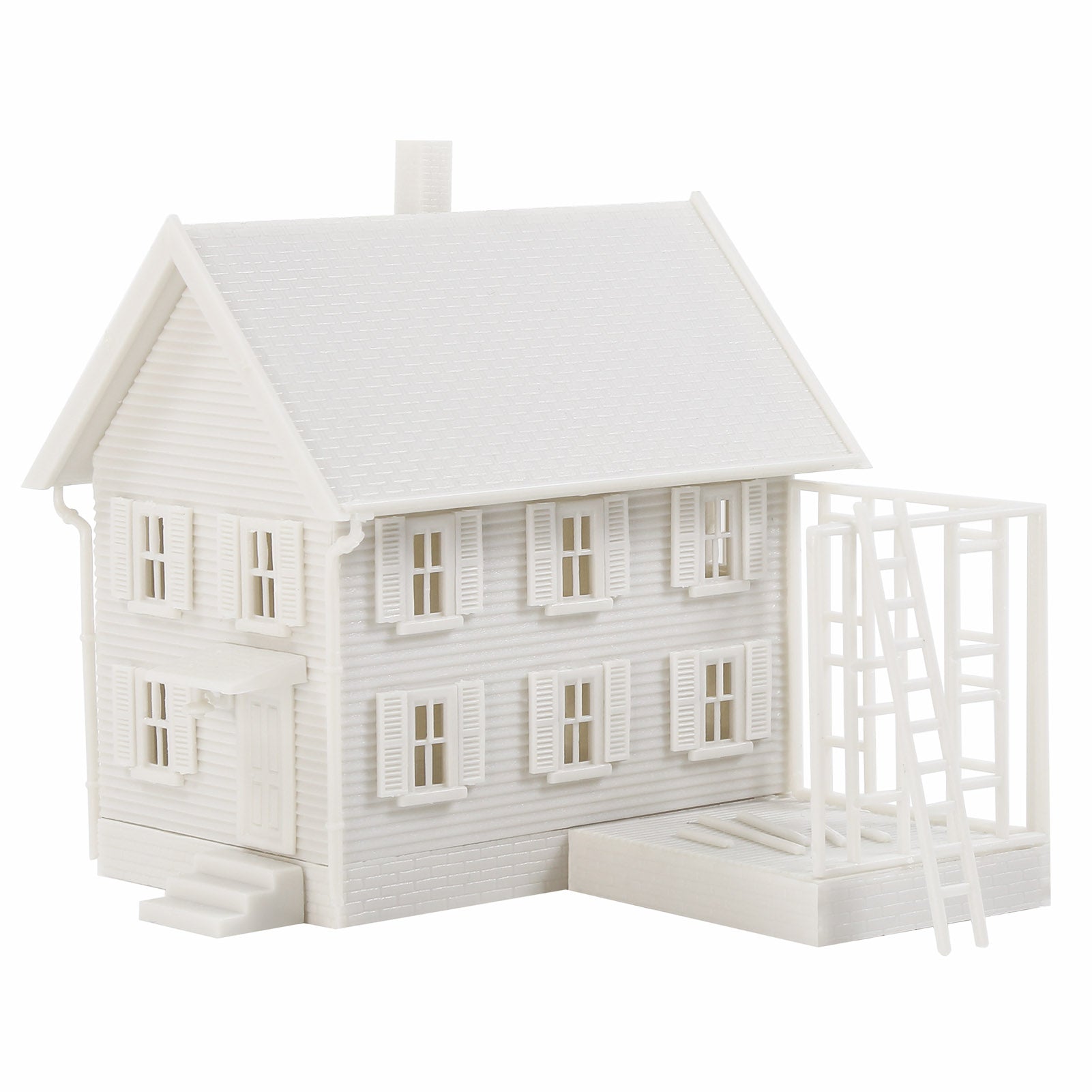 JZN5881JJ 1 Unit N Scale 1:150 Model Dwelling House Kit Two-story Building Unassembled