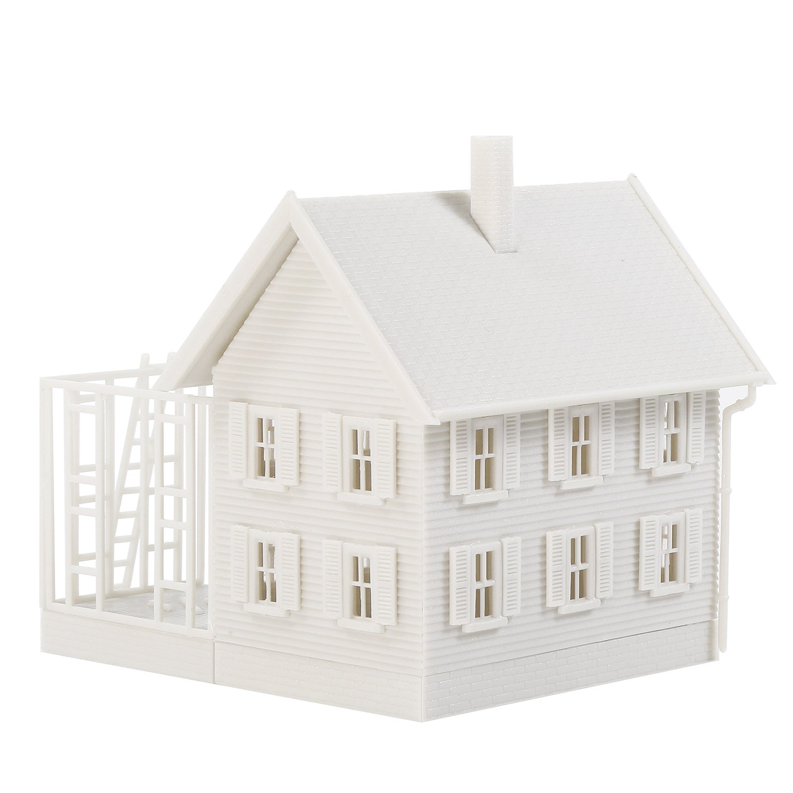 JZN5881JJ 1 Unit N Scale 1:150 Model Dwelling House Kit Two-story Building Unassembled