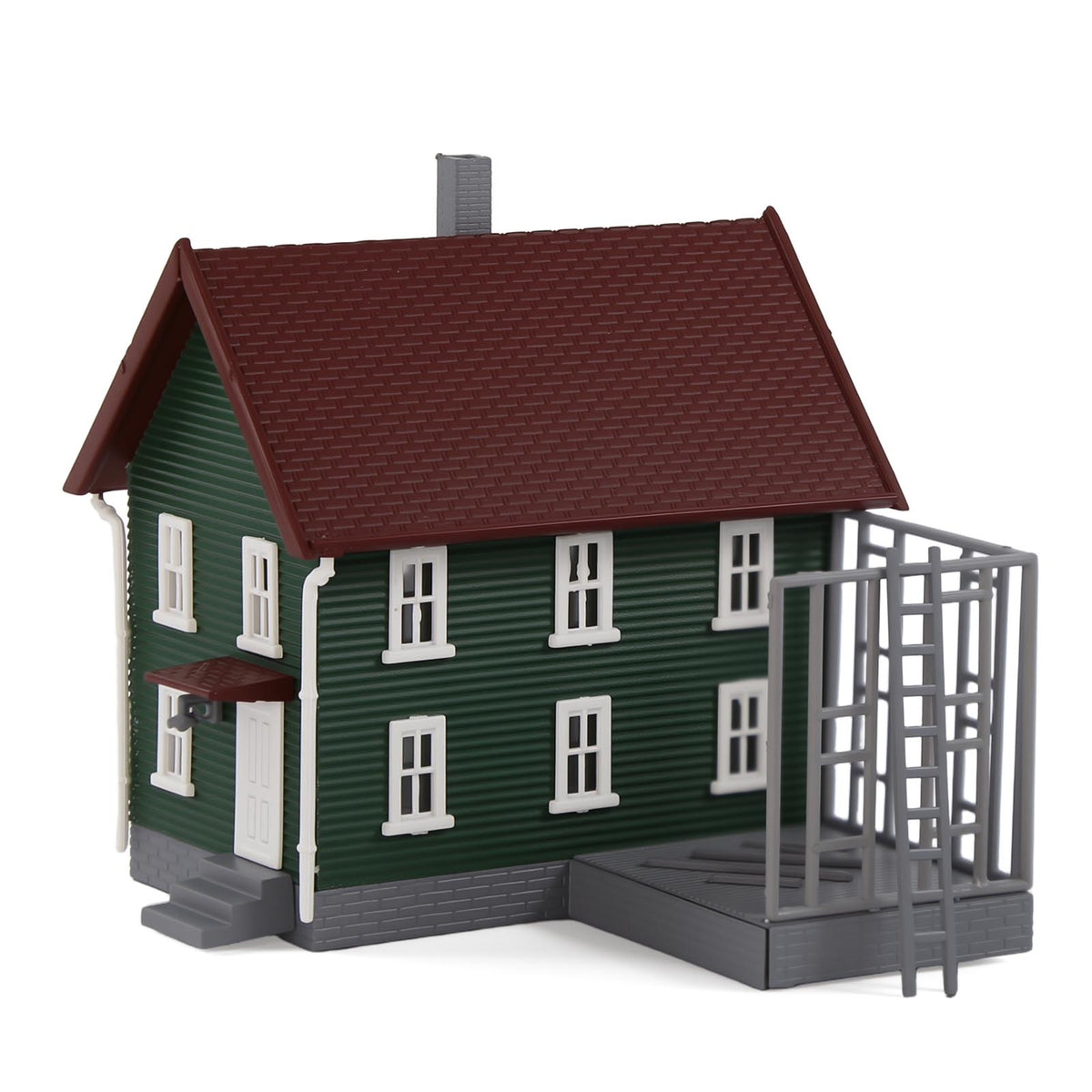 JZN5881 1 Unit N Scale 1:160 Model Decorated House Kit Two-story for Buildings