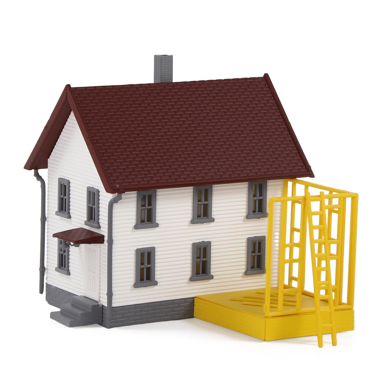 JZN5881 1 Unit N Scale 1:160 Model Decorated House Kit Two-story for Buildings
