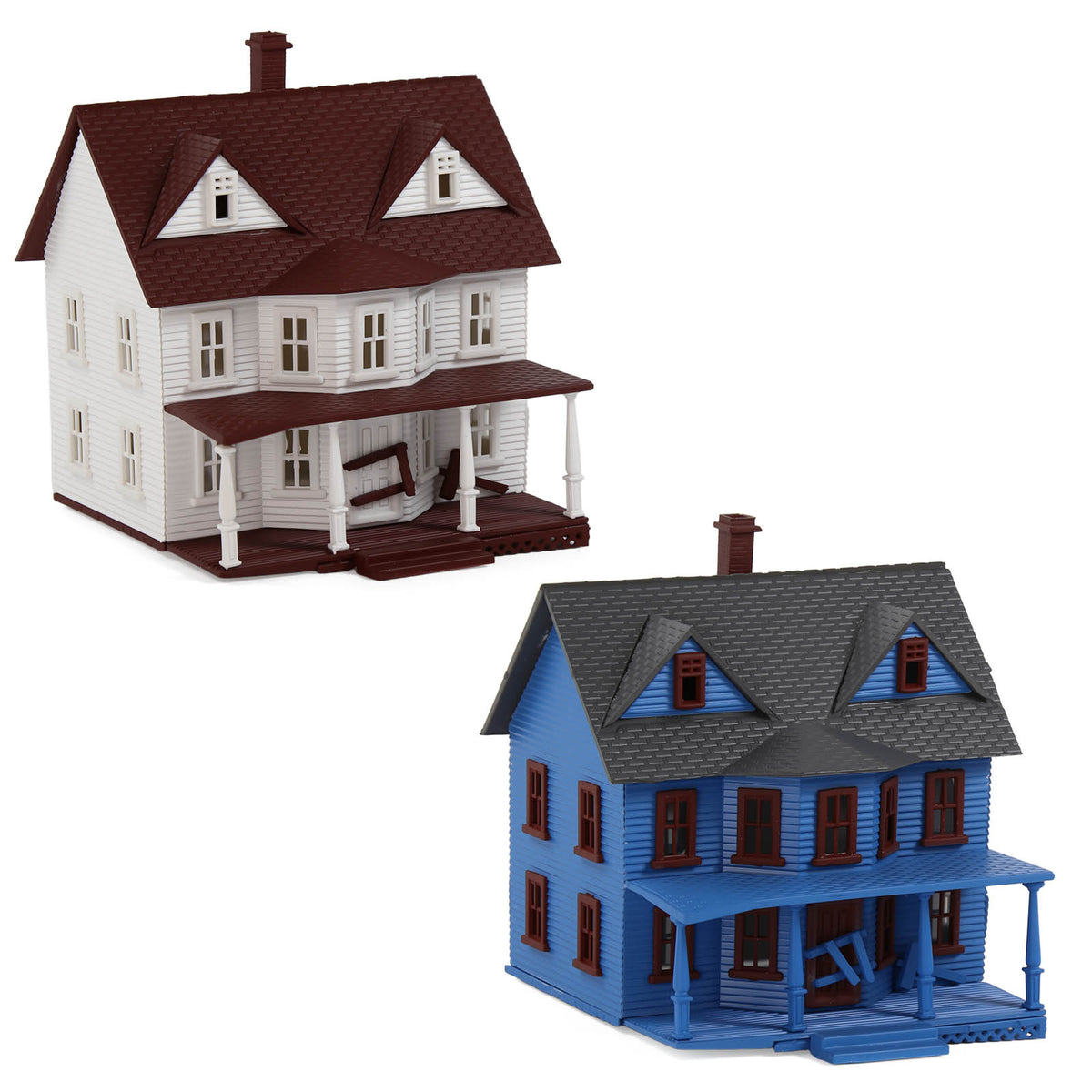 JZN5883 1 Unit N Scale 1:160 Model Haunted House Pre-built Painted Buildings