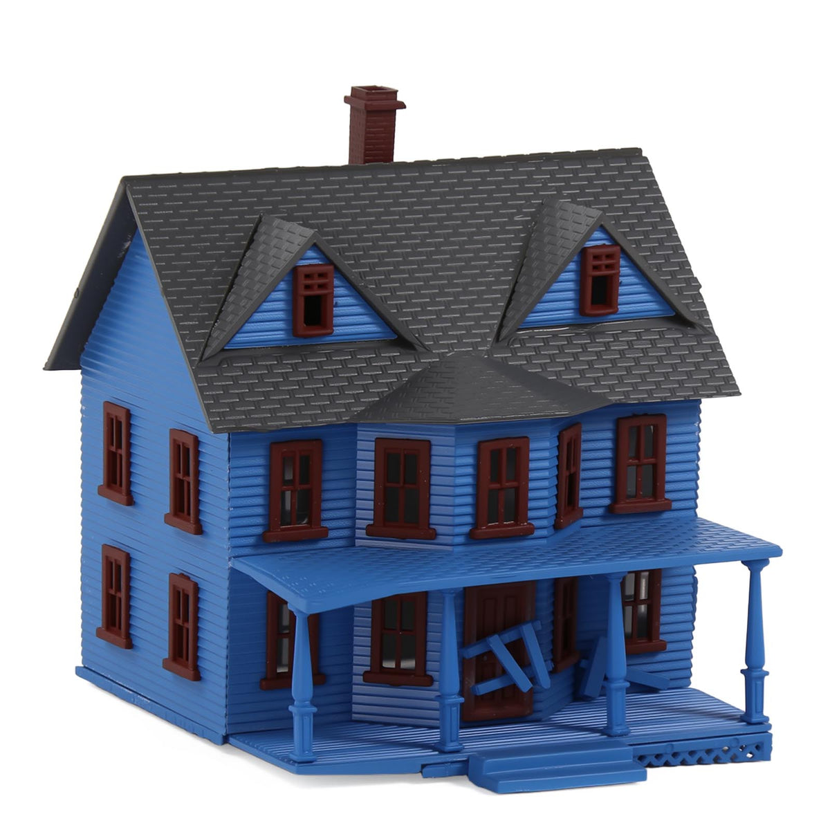 JZN5883 1 Unit N Scale 1:160 Model Haunted House Pre-built Painted Buildings