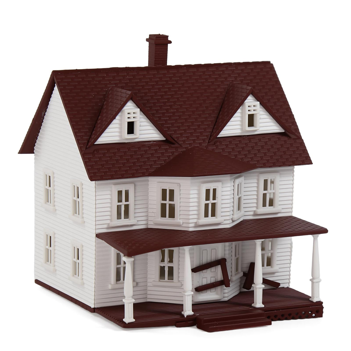 JZN5883 1 Unit N Scale 1:160 Model Haunted House Pre-built Painted Buildings