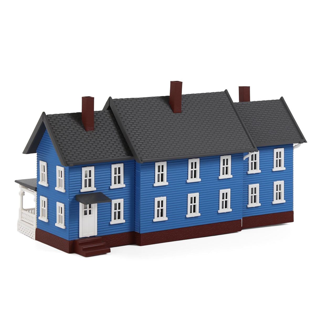 JZN5891 1 Unit N Scale 1:160 Model Dwelling House Three-building Two-story for Model Layout