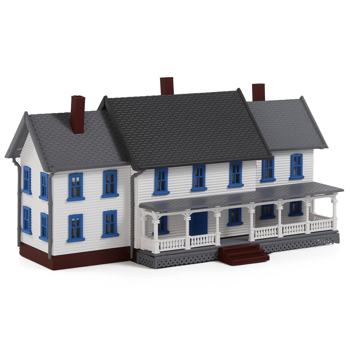 JZN5891 1 Unit N Scale 1:160 Model Dwelling House Three-building Two-story for Model Layout