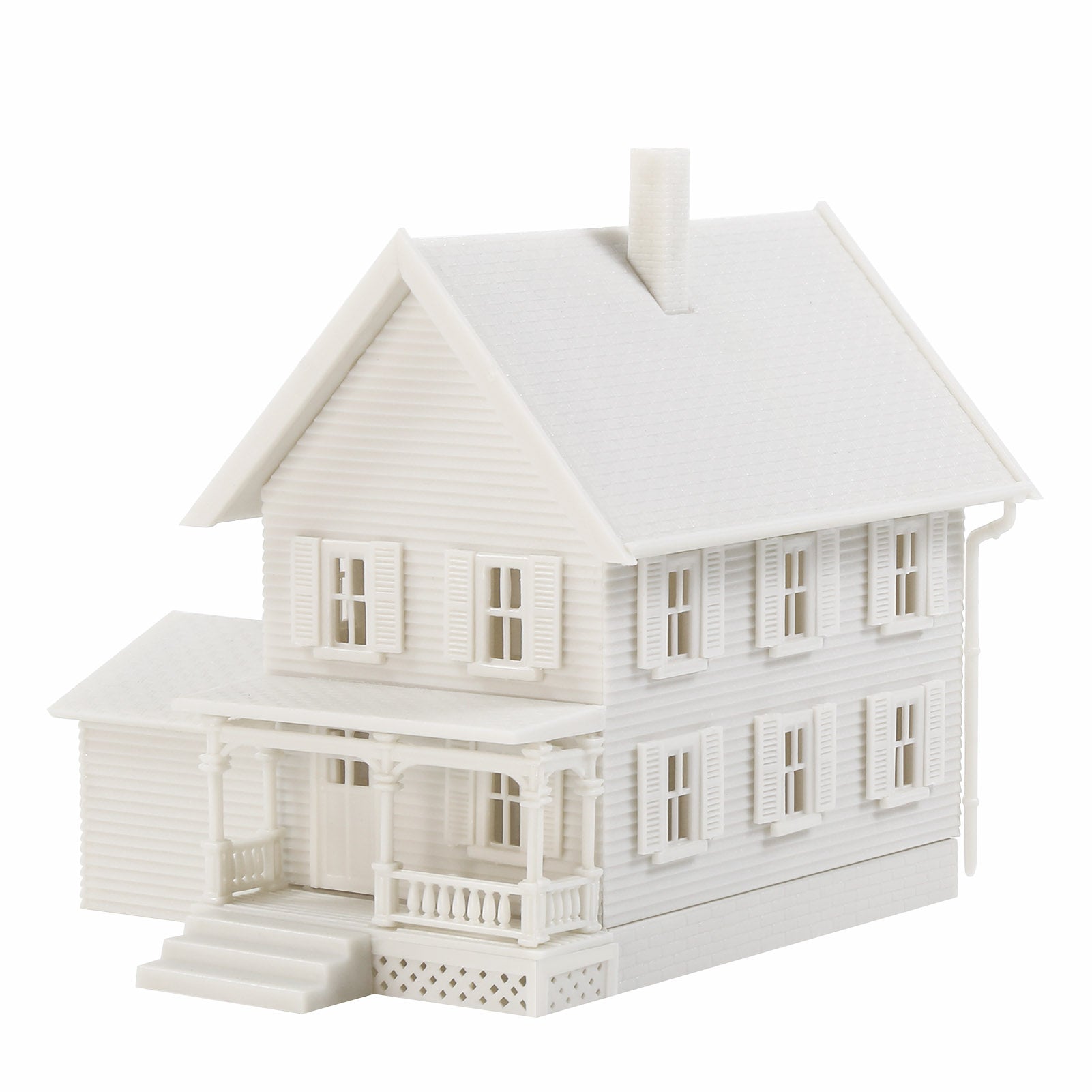 JZN5905JJ 1 Unit N Scale 1:150 Model Dwelling House Kit Two-story Building Unassembled