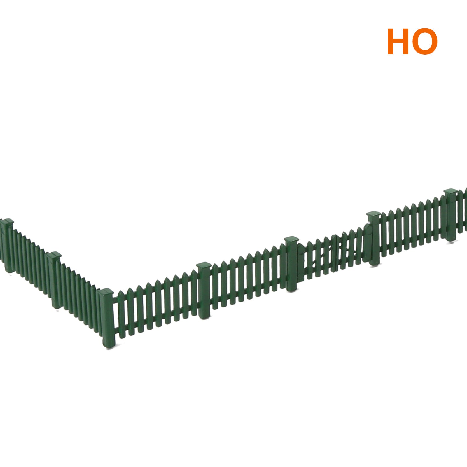 LGHOBH19 HO Scale 1:87 Model Fence with Gates Plastic Fencing with Door Kit