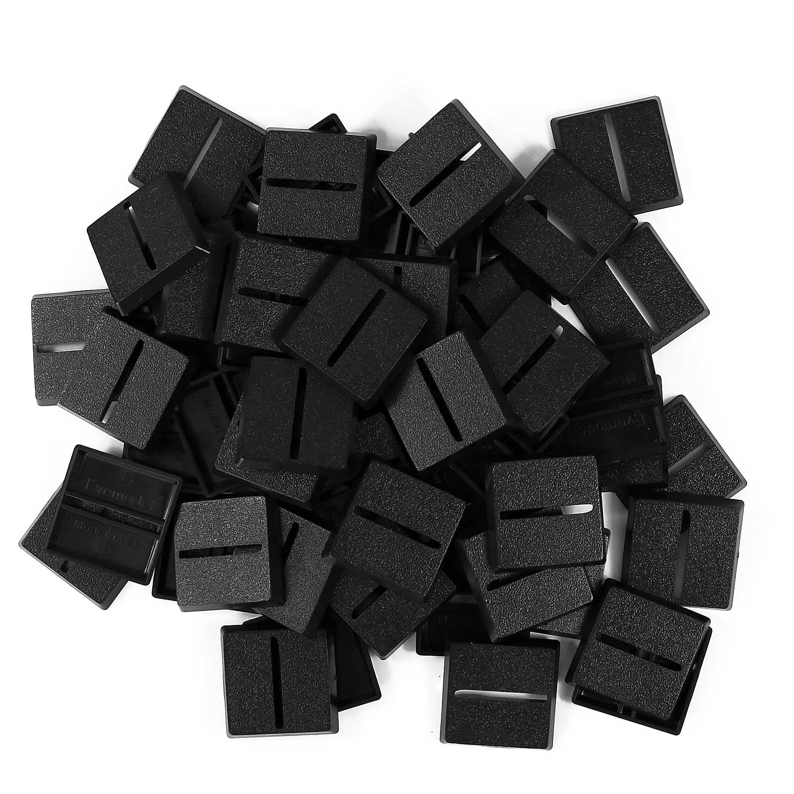 MB2525 20pcs 25mm Square Slot Bases for Table Game Wargames