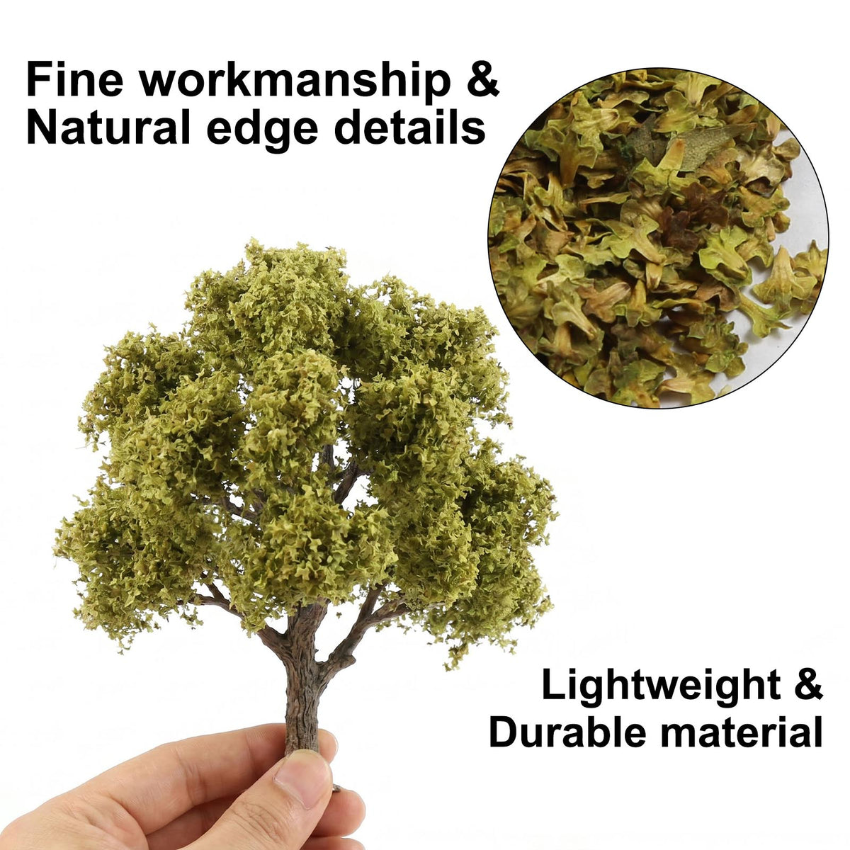 PJ27 1 Pack 1:35 1:87 Miniature Model Leaves Tree Foliage Military Scenery Layout