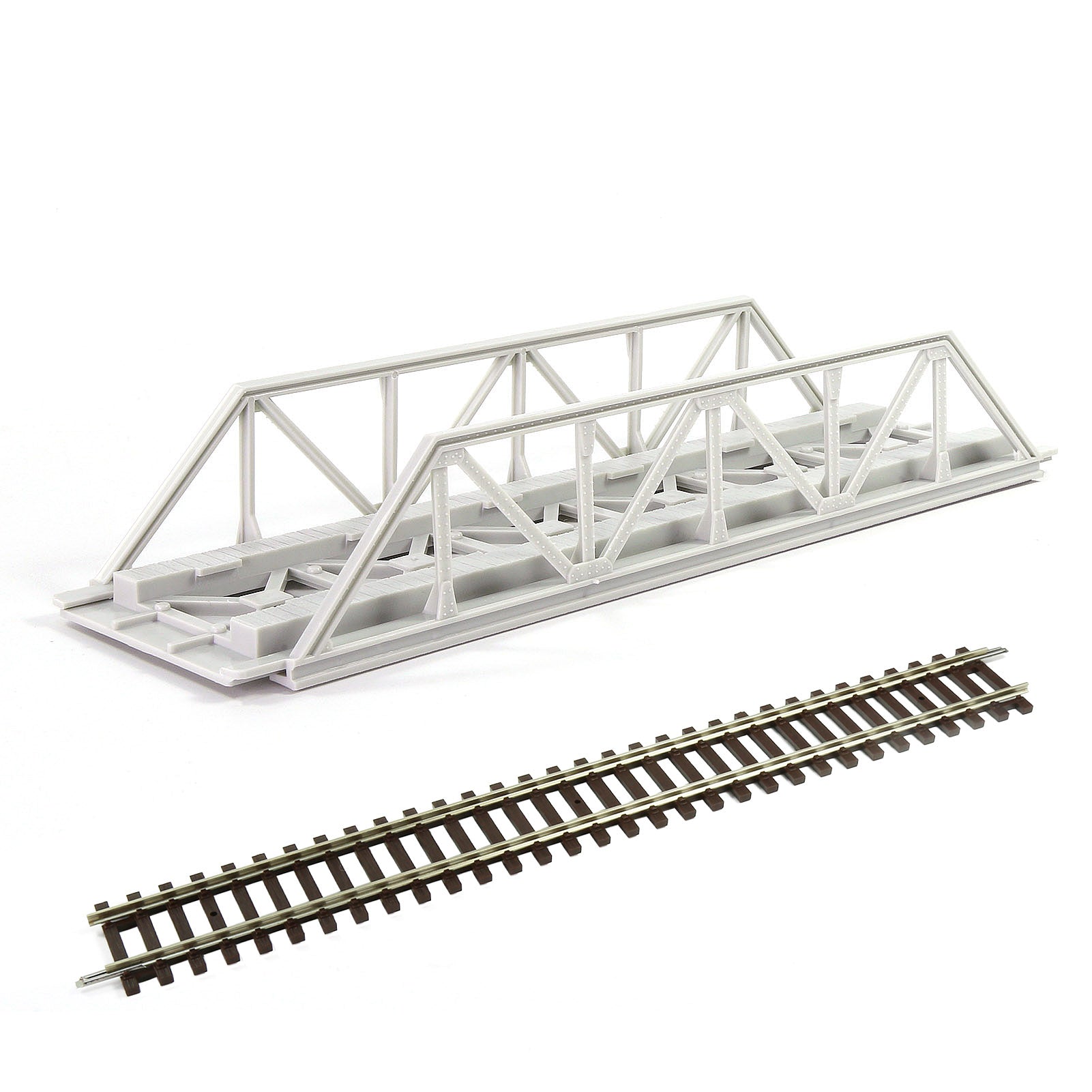 QLF32JJ 1 Unit HO Scale 1:87 Model Truss Bridge Single-Track Kit for Model Railroad