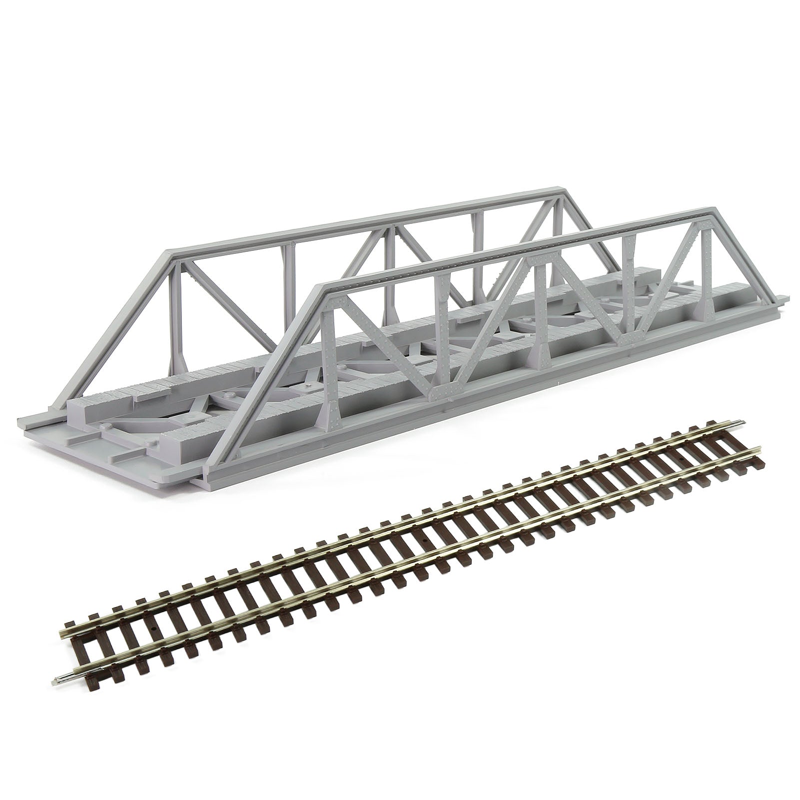 QLF32 1 Unit HO Scale 1:87 Model Truss Bridge Single-Track Kit for Model Railroad