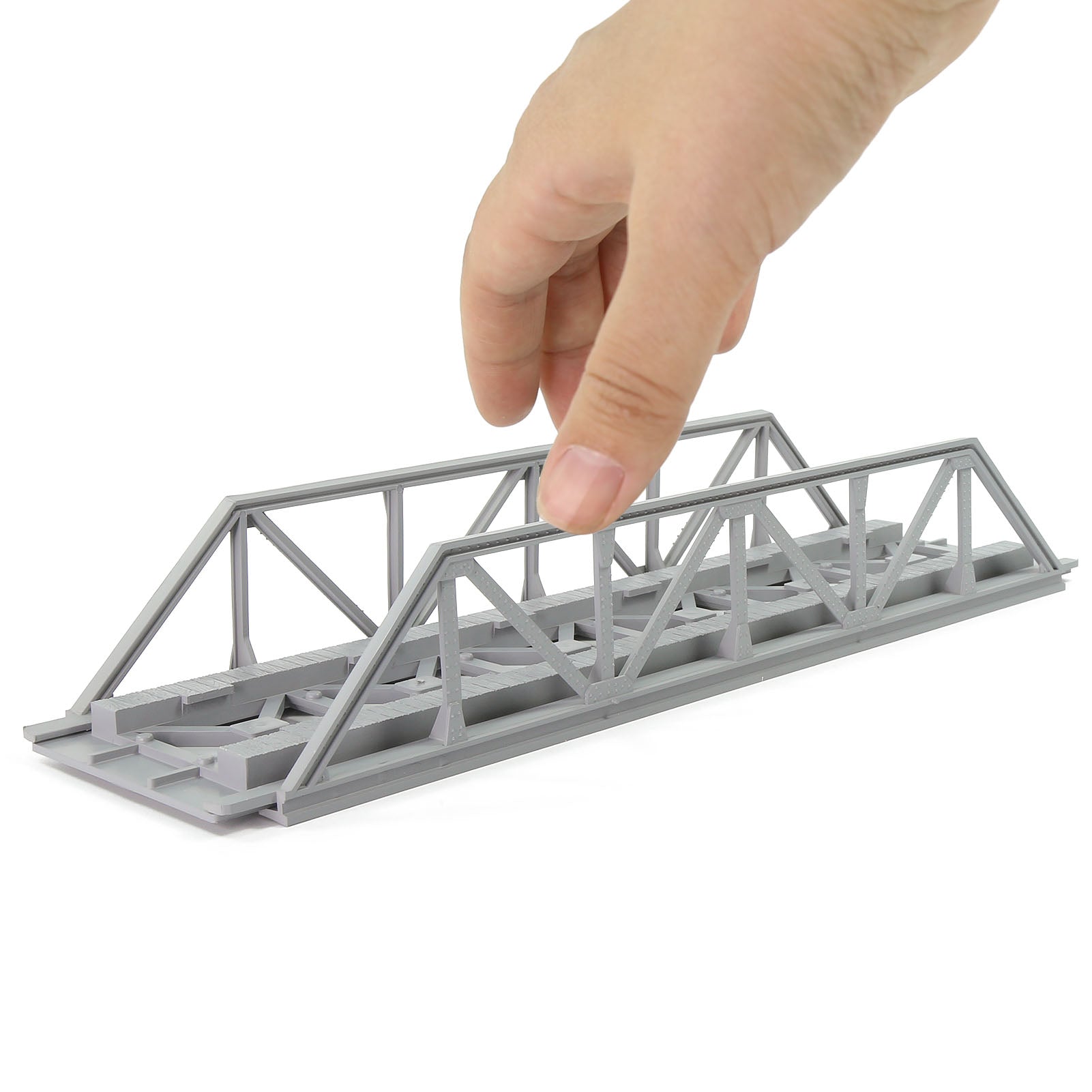 QLF32 1 Unit HO Scale 1:87 Model Truss Bridge Single-Track Kit for Model Railroad