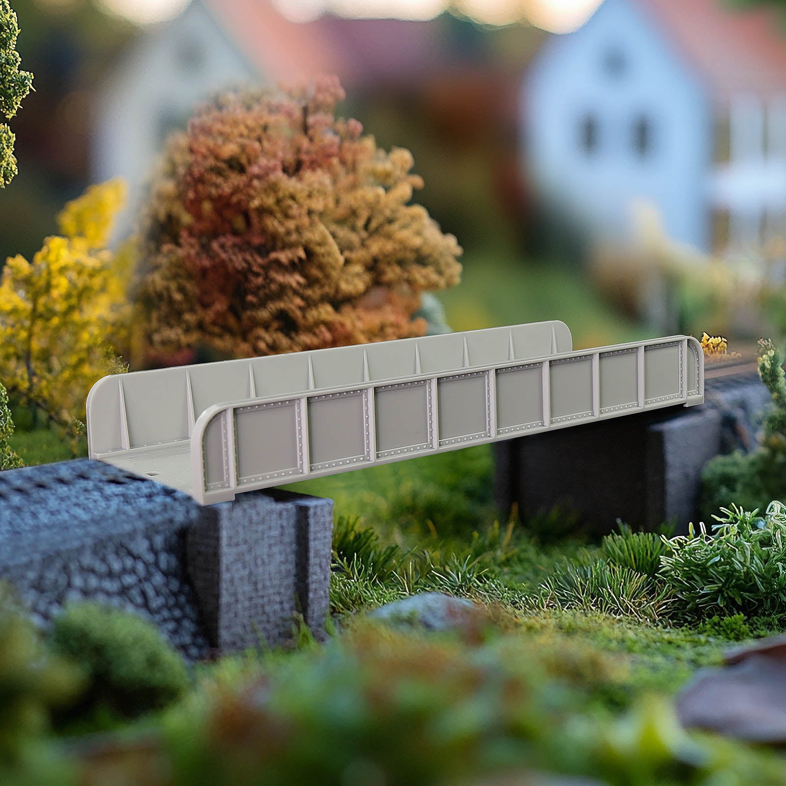 QLF33JJ 1 Unit HO Scale 1: 87 Model Girder Bridge for Model Railroad