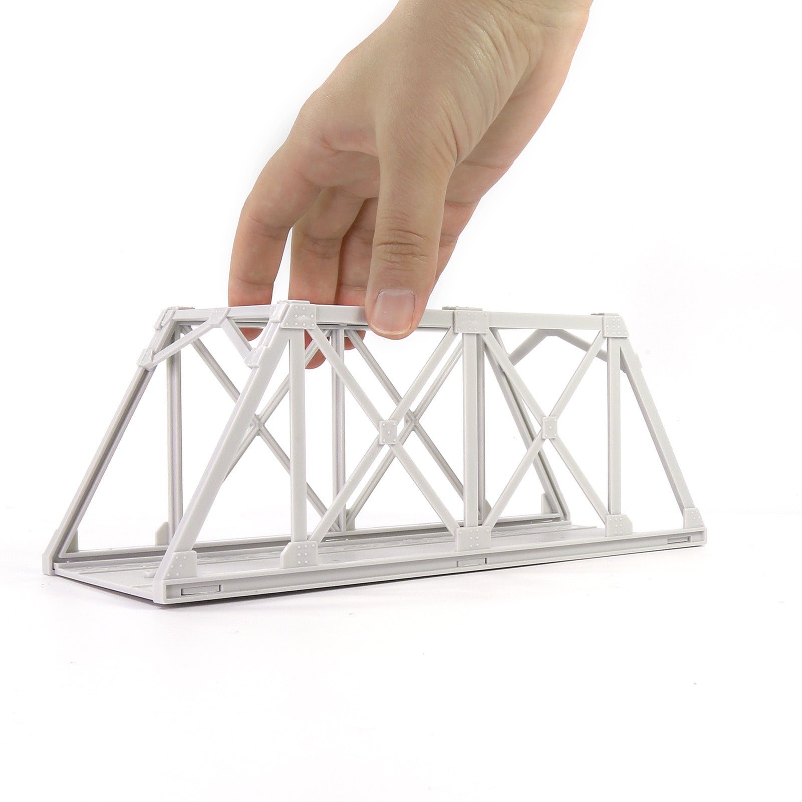 QLF46JJ 1 Unit HO Scale 1:87 Model Truss Bridge Kit for Model Track Model Trains