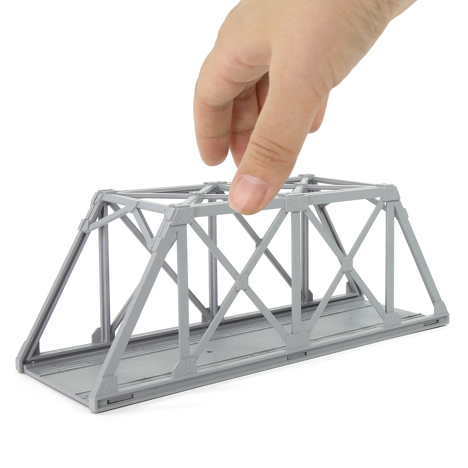 QLF46 1 Unit HO Scale 1:87 Model Truss Bridge Kit for Model Track Model Trains