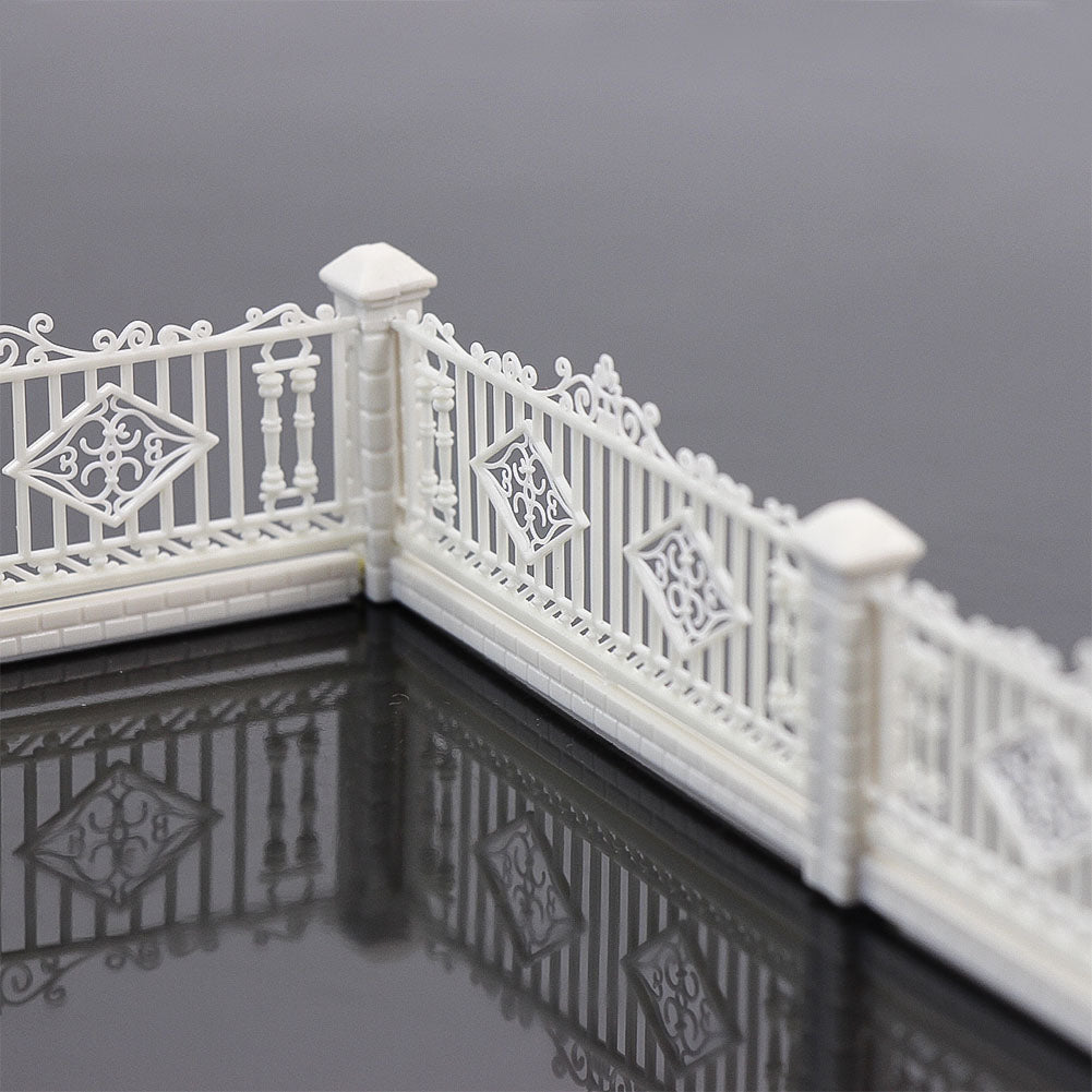 GY43087 1 Meter HO OO scale 1:87 Model Fences Detachable