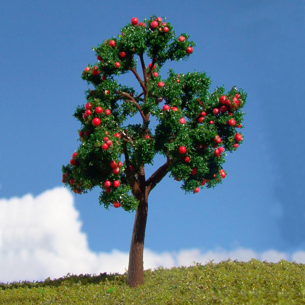 S0301 10pcs O Scale 1:50 Model Trees with Fruits