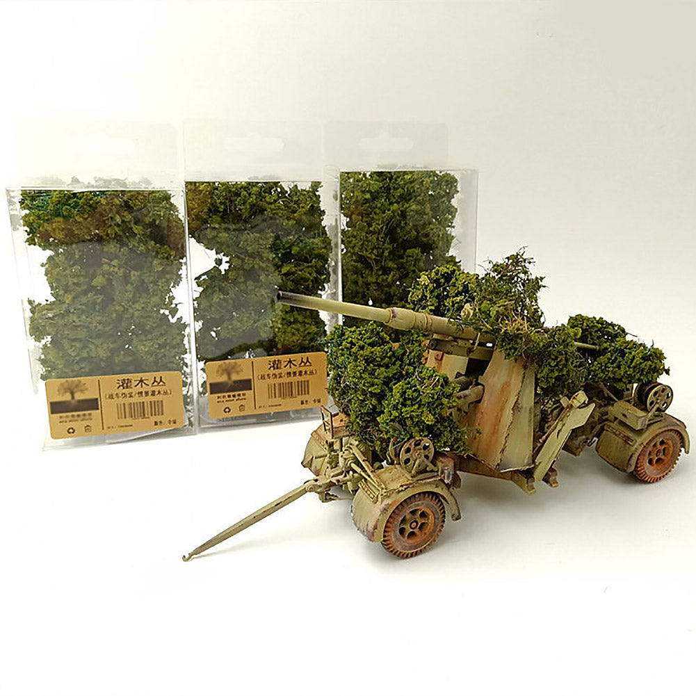 PJ03 One Set Model Vegetation Simulation Cover of Combat Vehicles