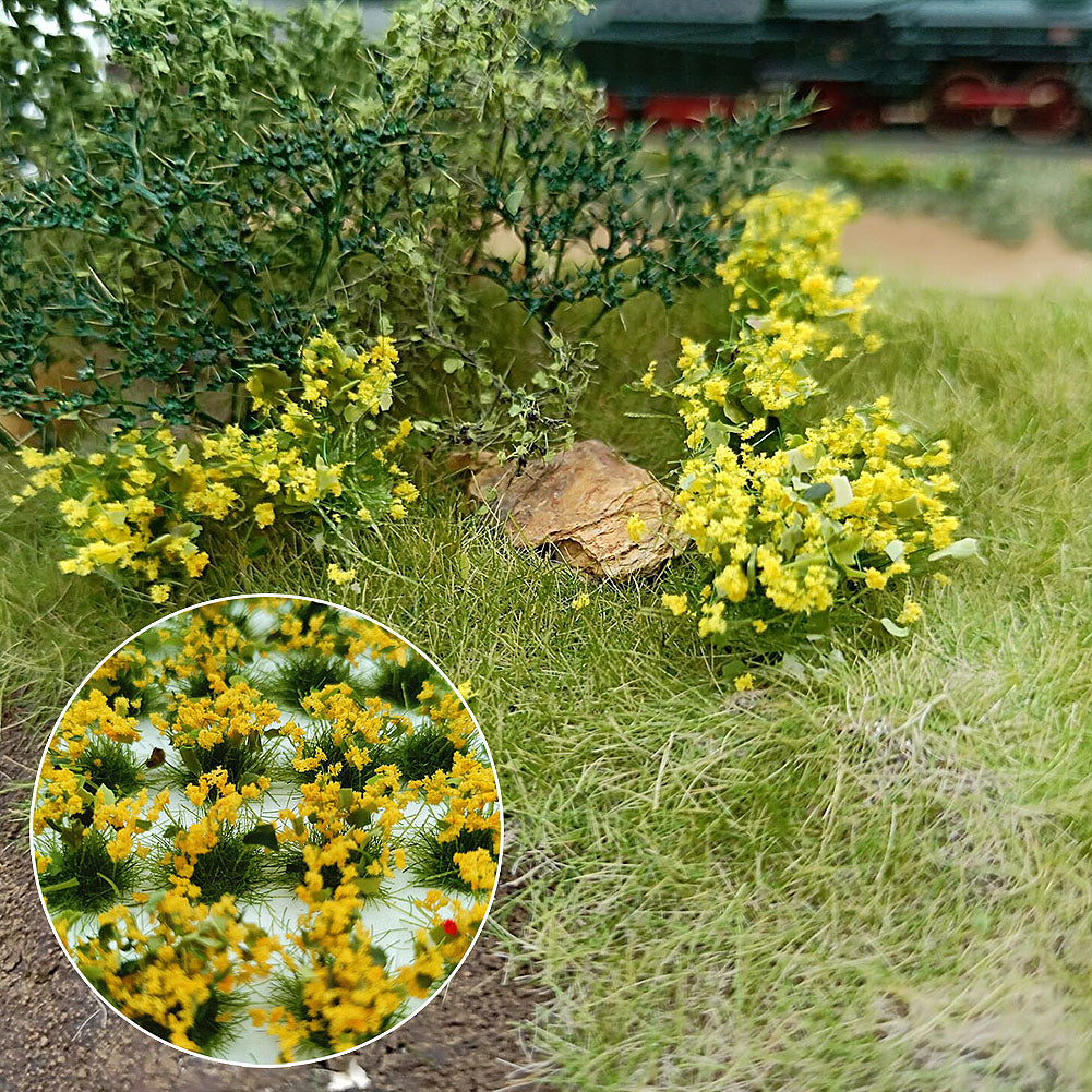 PJ05 One Pack Flower Cluster Grass Simulation Scenery
