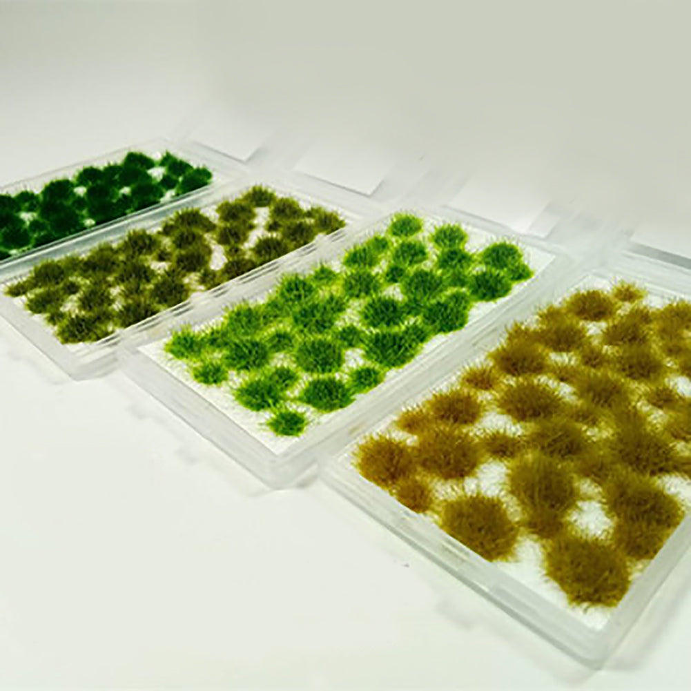 PJ06 One Pack O/OO Scale Irregular Grass Clusters Cluster Scenery