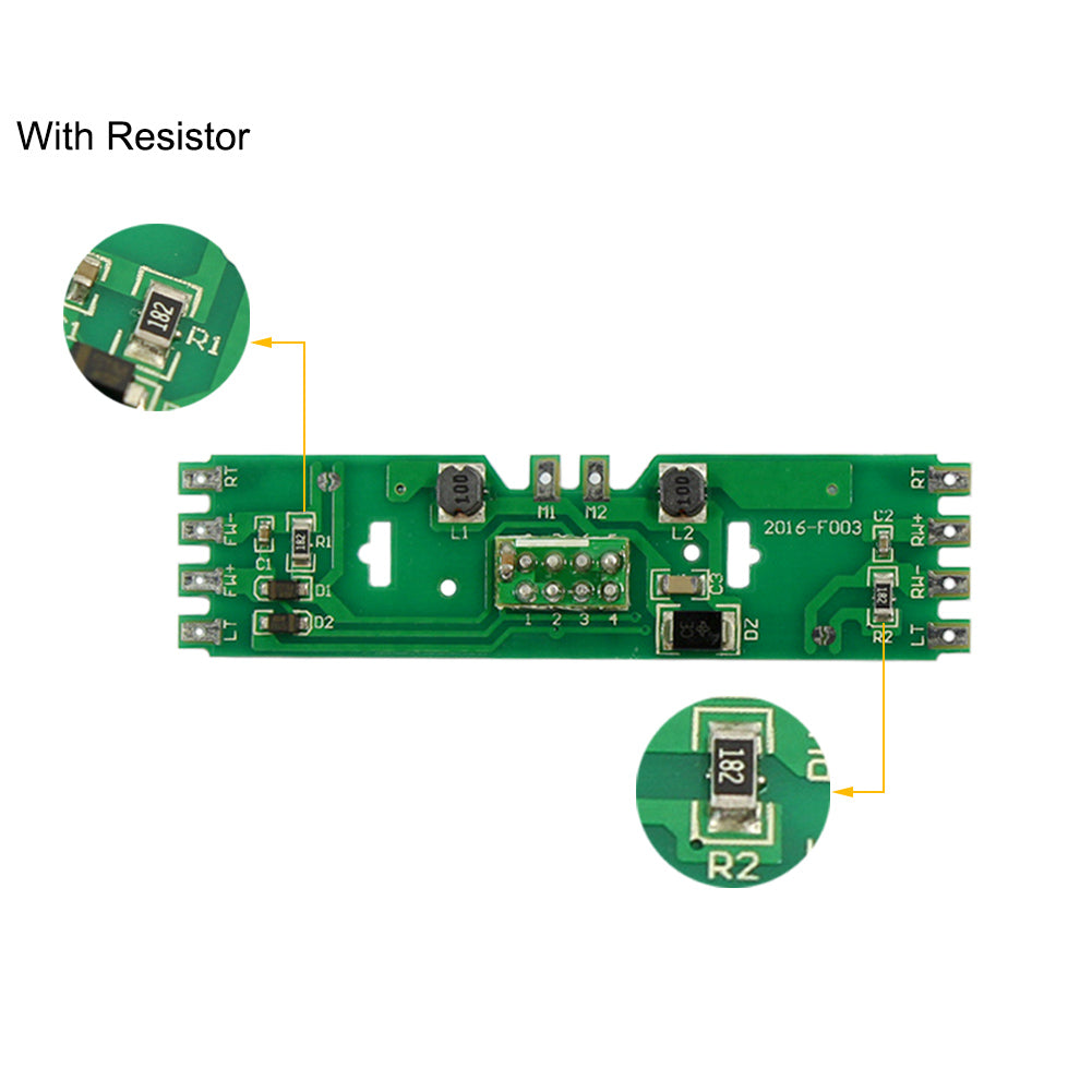 PCB010 2pcs Power Distribution Board With Status LEDs for DC and AC
