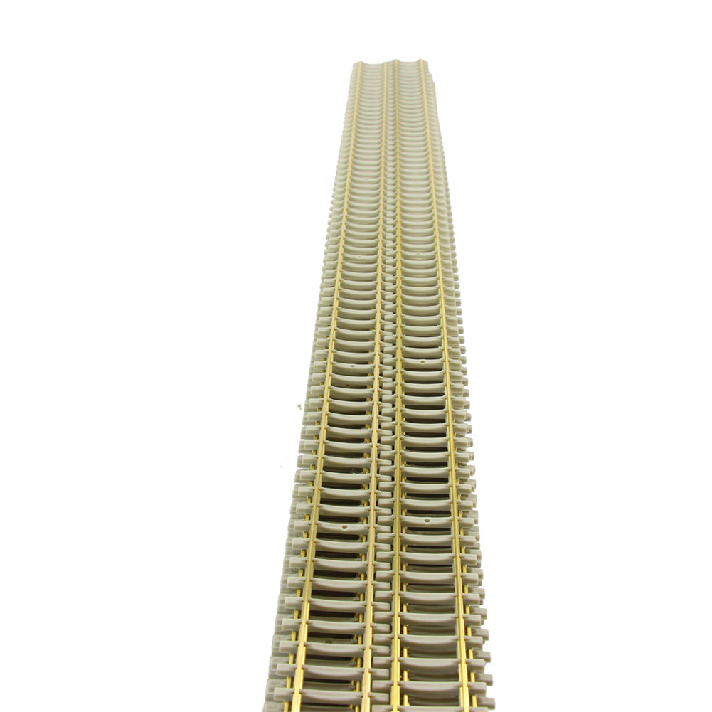 HP17HO 1pc/2pcs/5pcs HO Scale 1:87 Flexible Brass Track 50cm