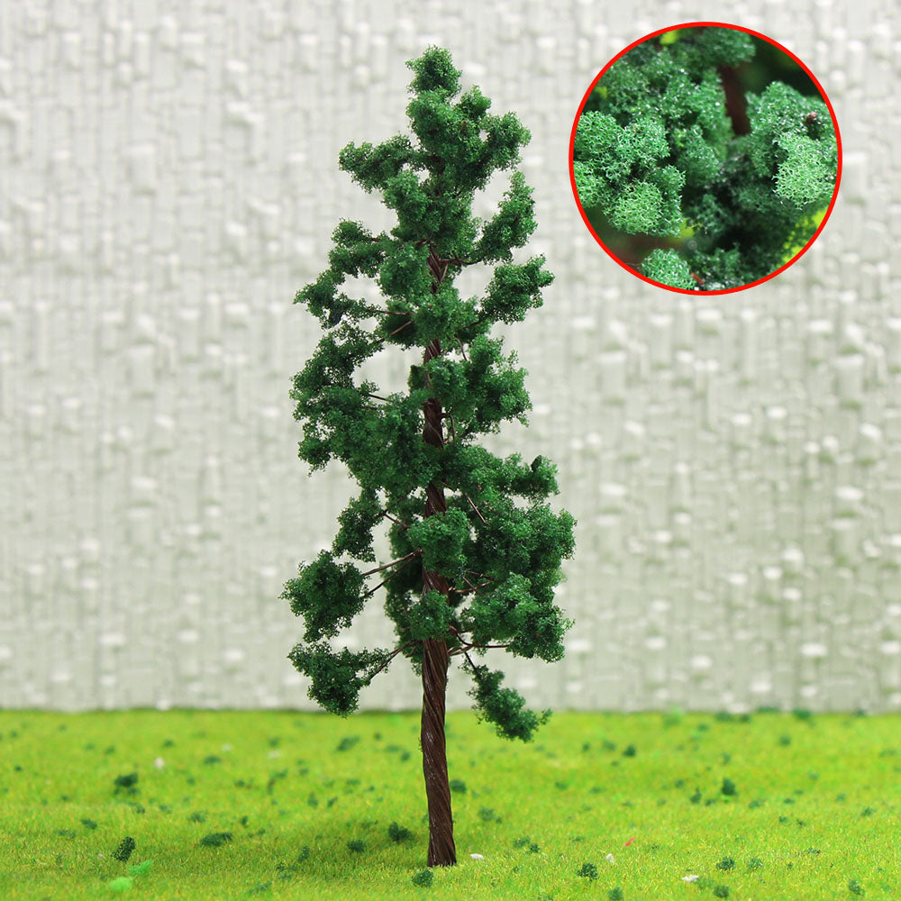 D8030 20pcs O HO Scale Model Trees with Iron Wire 80mm