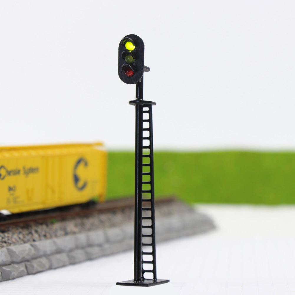 JTD02 5pcs OO Scale 1:76 Traffic Light Block Signals 12V LED