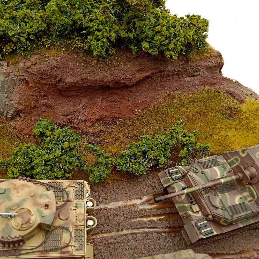 PJ03 One Set Model Vegetation Simulation Cover of Combat Vehicles