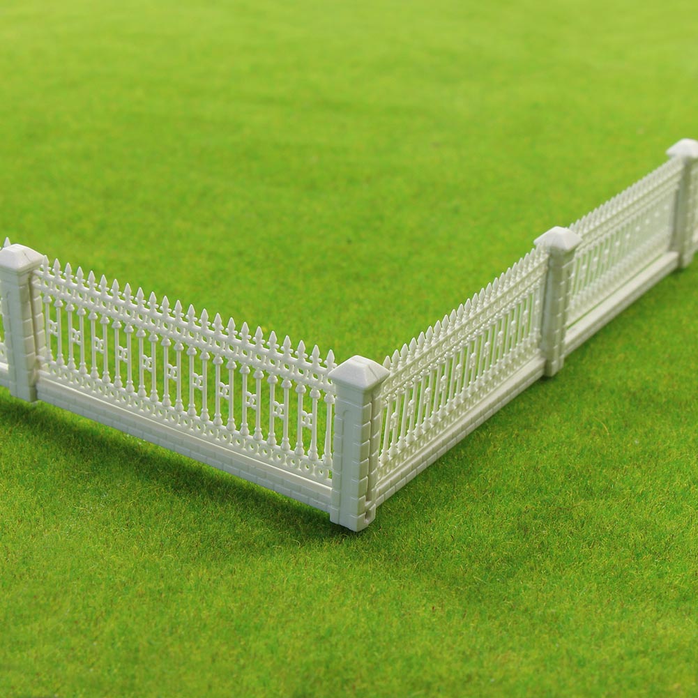 GY63087 HO/OO scale 1:87 44.88" 3x23cm Unassembled Model Fence