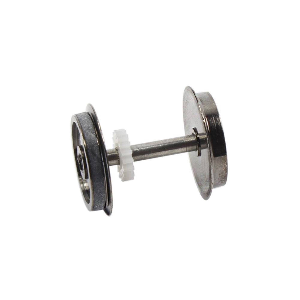 HP0287 2 Pairs HO Scale 1:87 Model Train 48'' Metal DC Wheels
