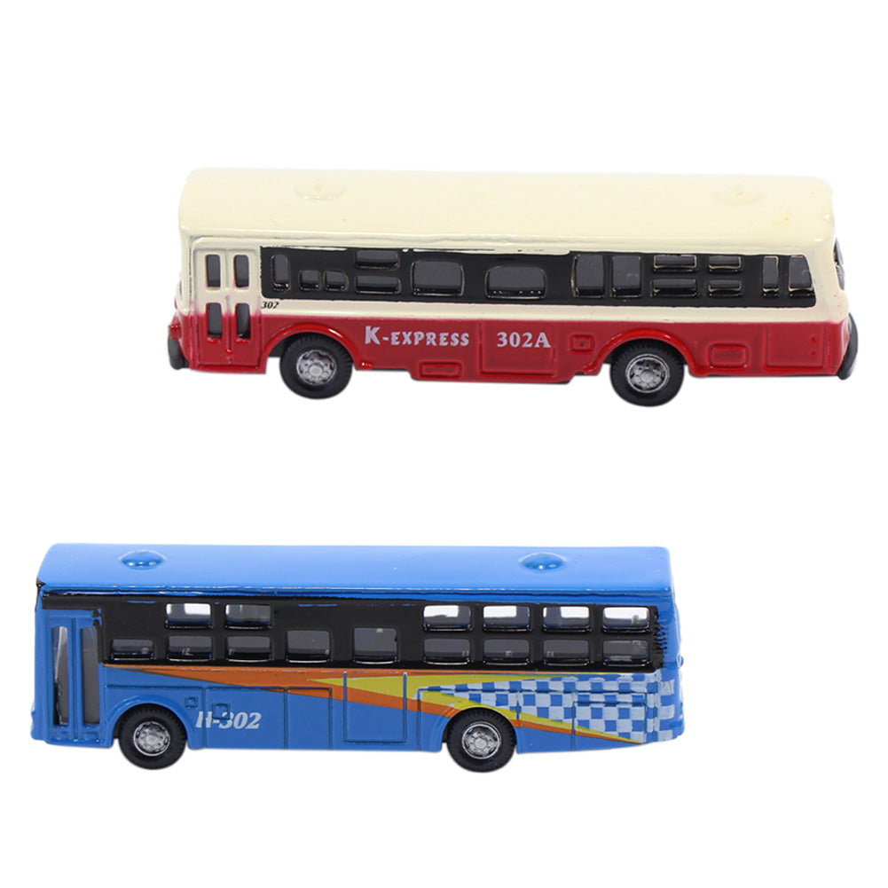 BS150 6pcs N Scale 1:160 Model Buses