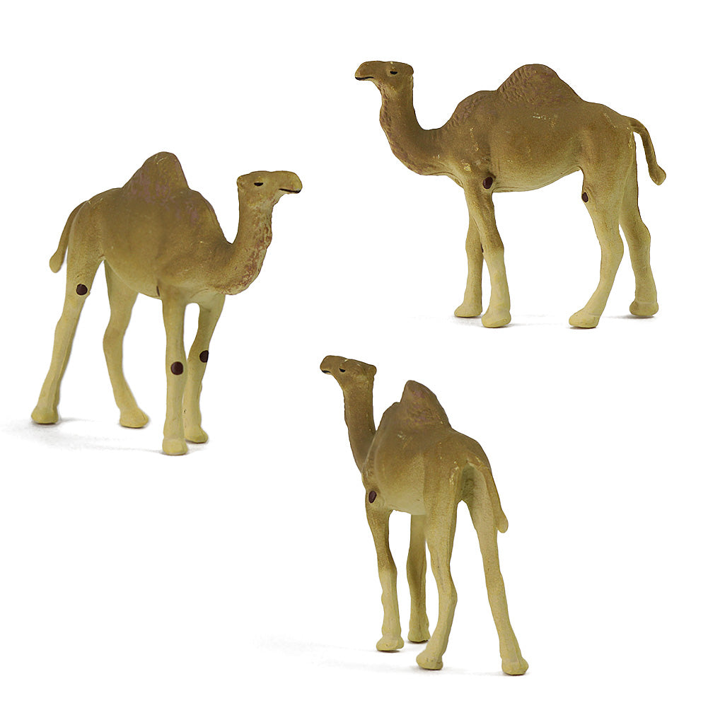 AN8709 12pcs HO Scale 1:87 Painted Single-hump Camel