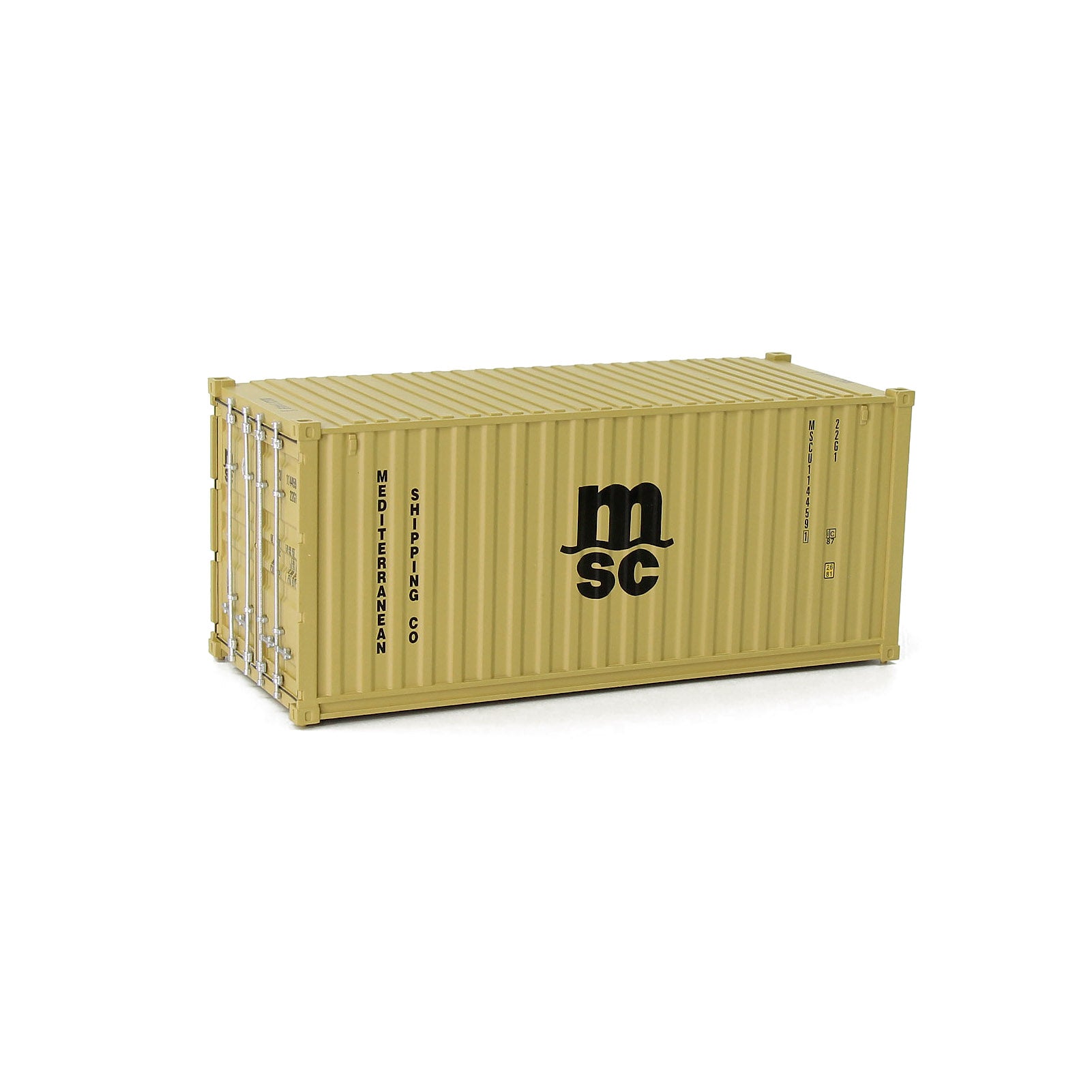C4320 1pc O Scale 1:48 20ft Shipping Container Cargo Box