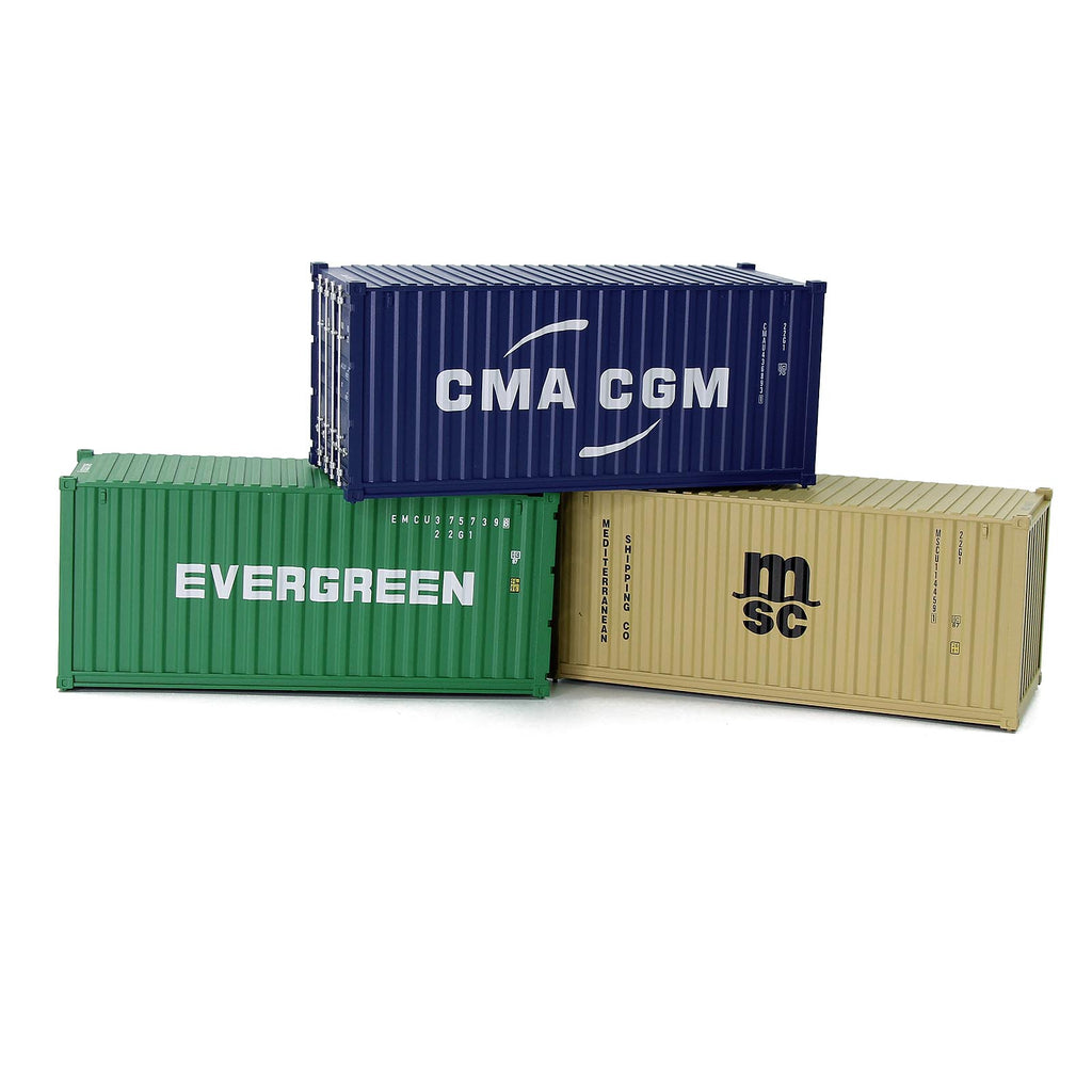 Evemodel O Scale 20ft Shppng Contaner 20' Cargo Box For Model