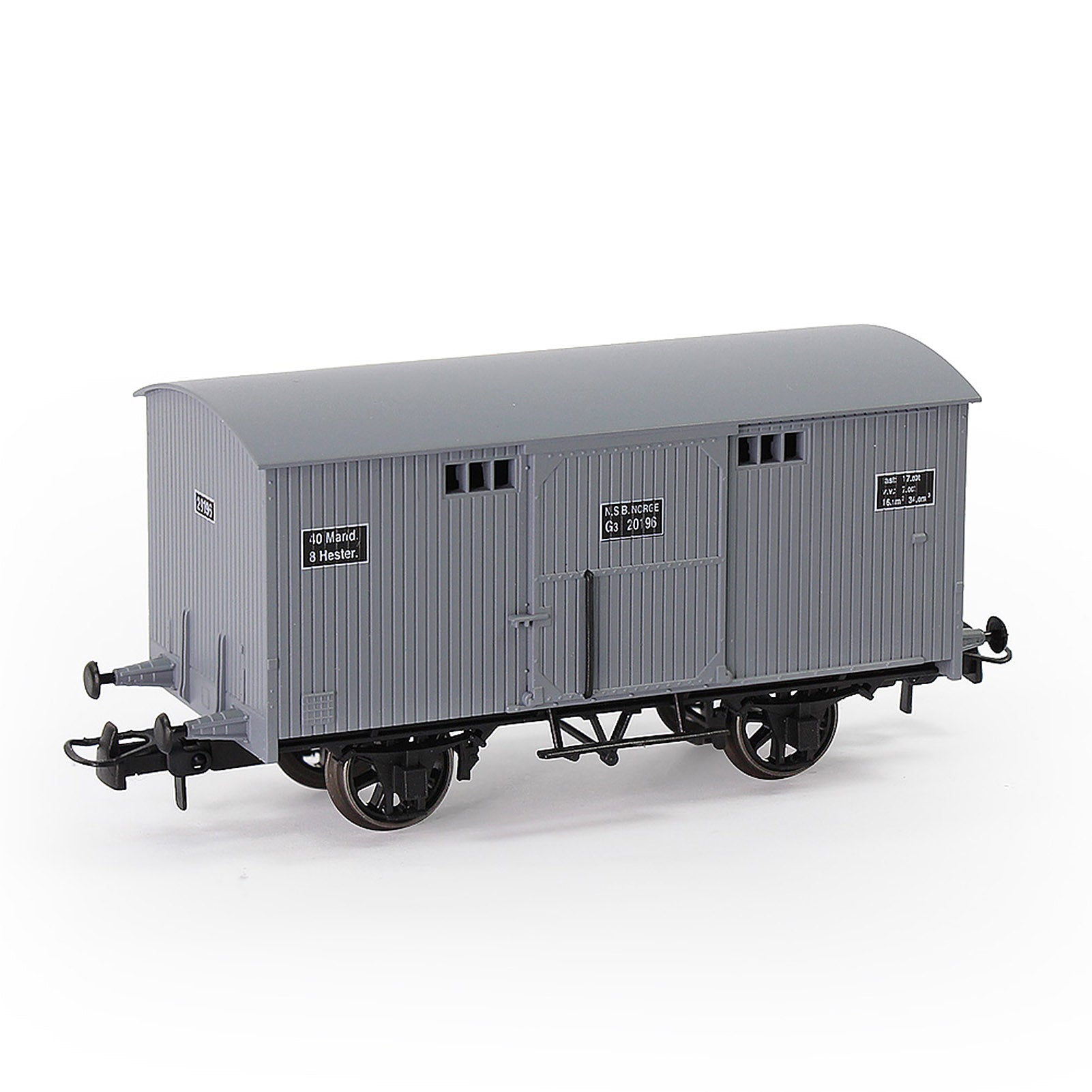 C8728 1pc HO Scale 1:87 20ft Model Box Car Wagon