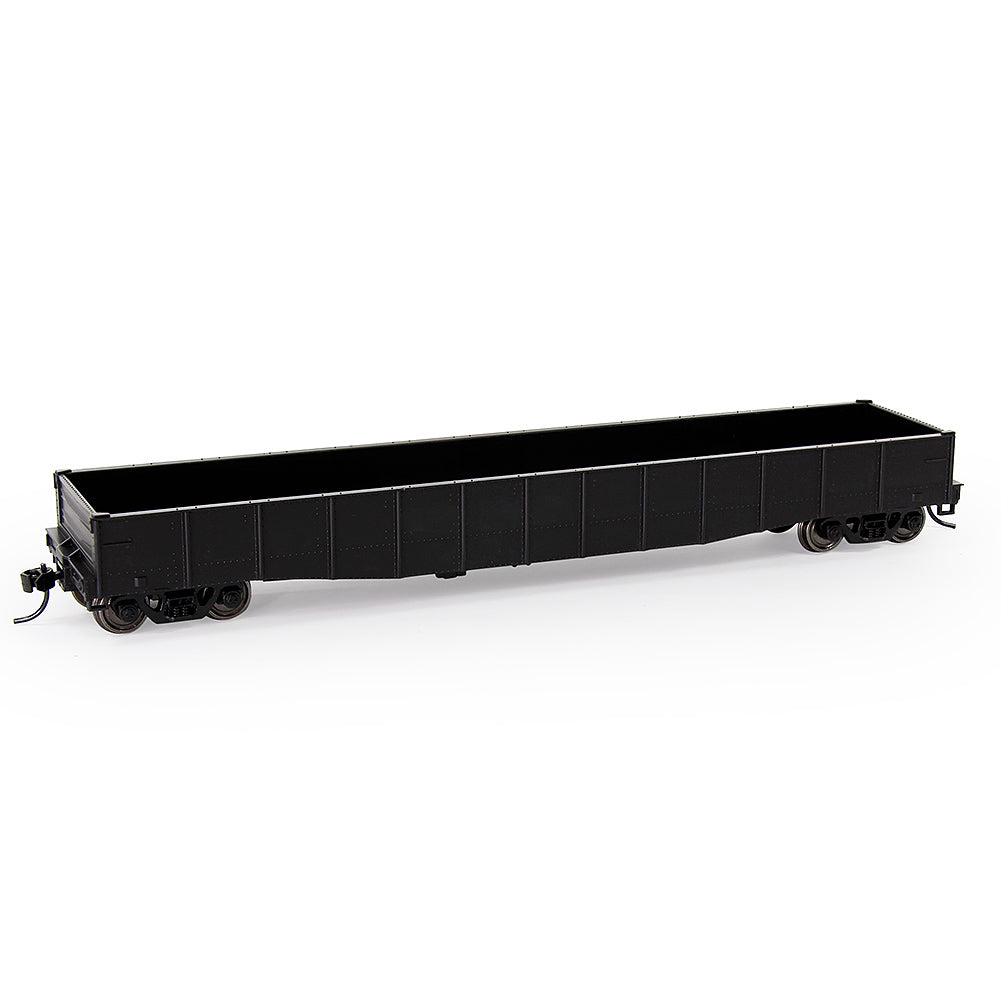 C8743 1pc HO Scale 1:87 Low-side Gondola Car 53ft Model Wagons