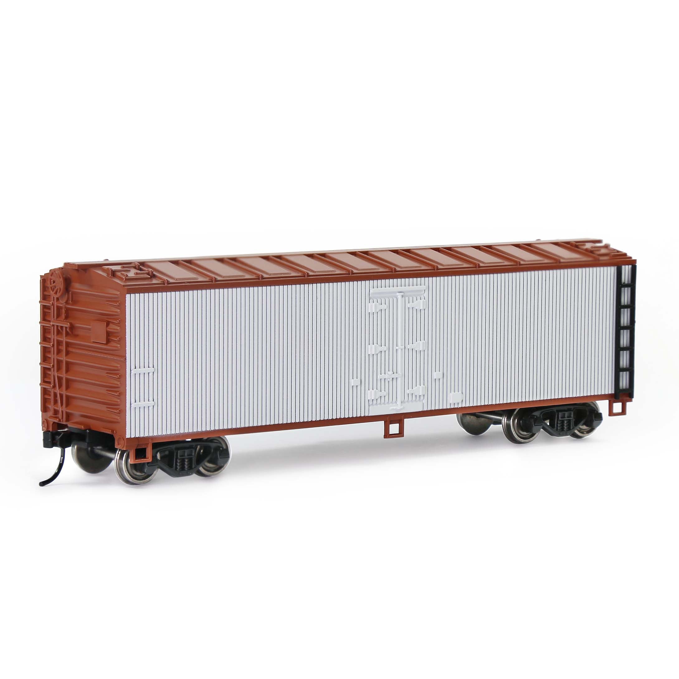 C8747 1pc HO Scale 1:87 Wood Side Reefer 40ft Model Boxcar