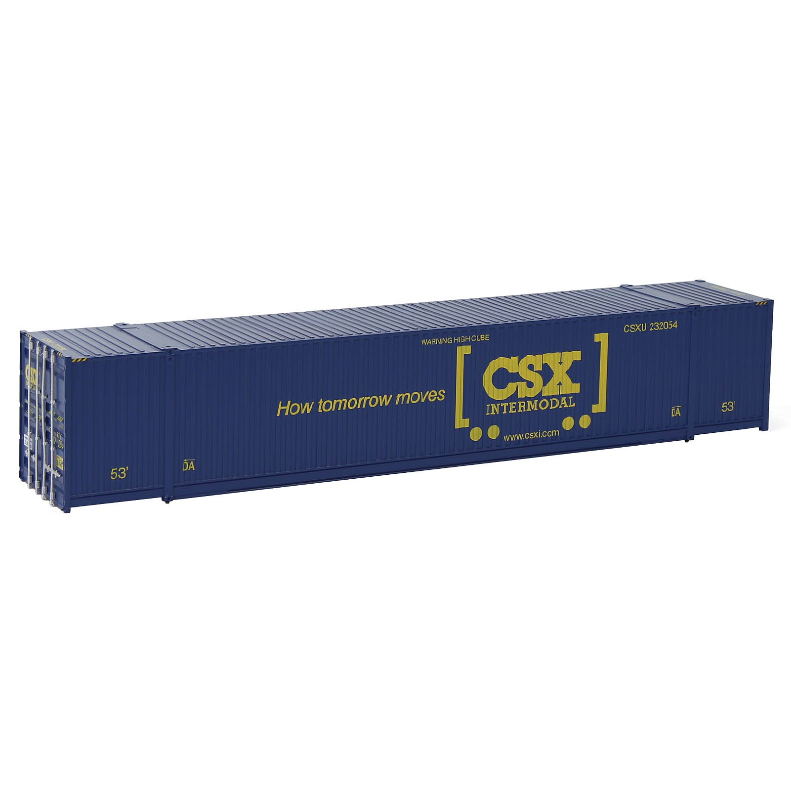 C8753 1pc HO Scale 1:87 53ft Shipping Container Cargo Box