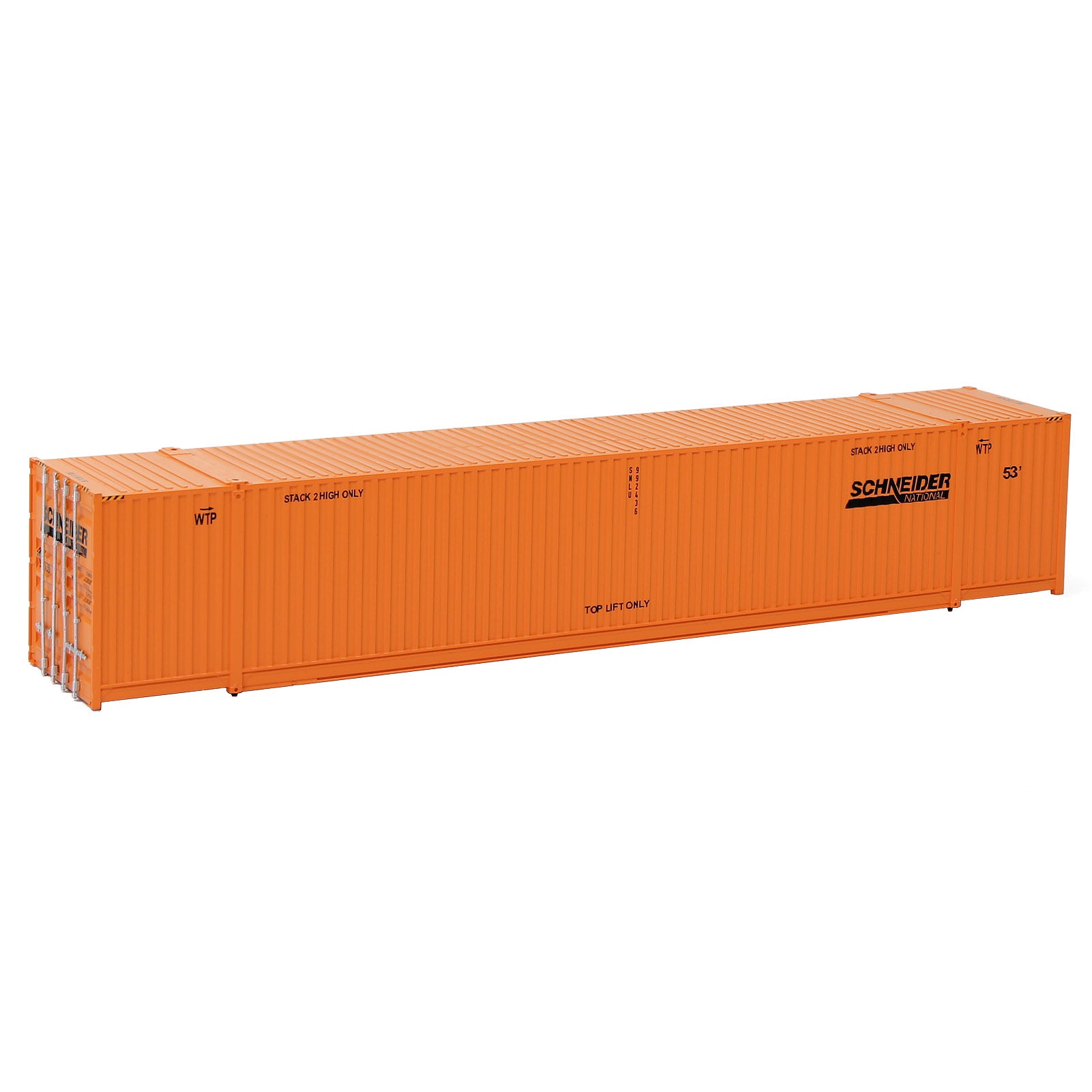 C8753 1pc HO Scale 1:87 53ft Shipping Container Cargo Box