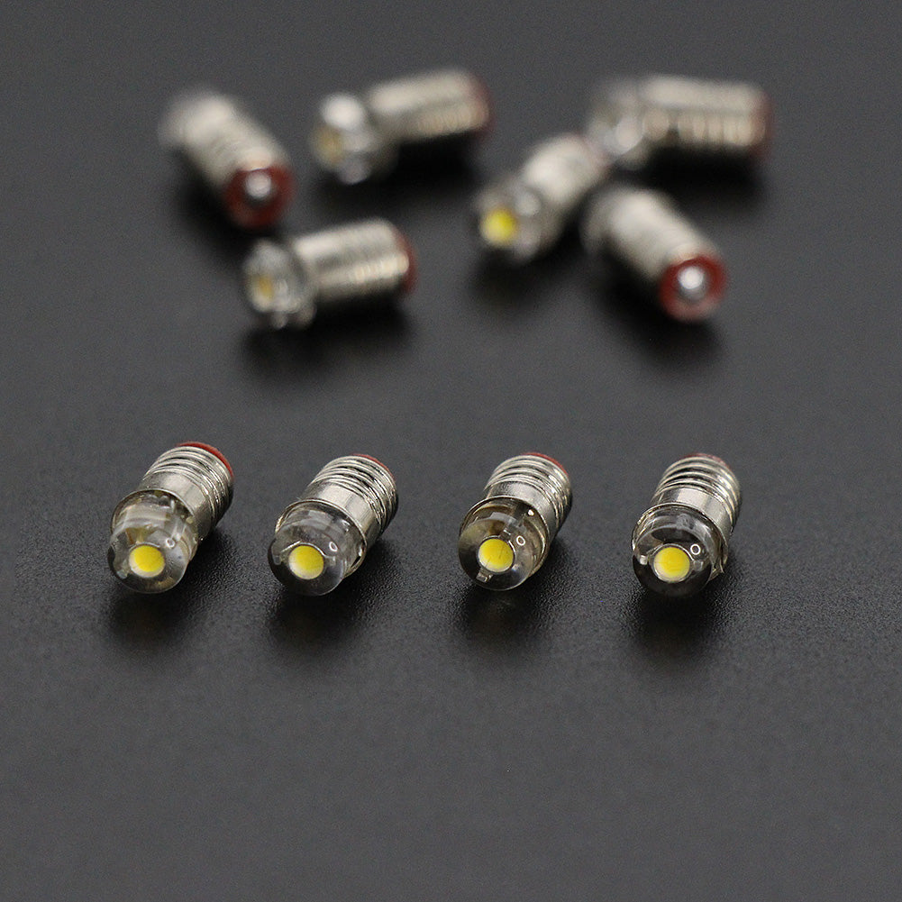 E501 10pcs Screw Bulbs E5 E5.5 Leds 12V