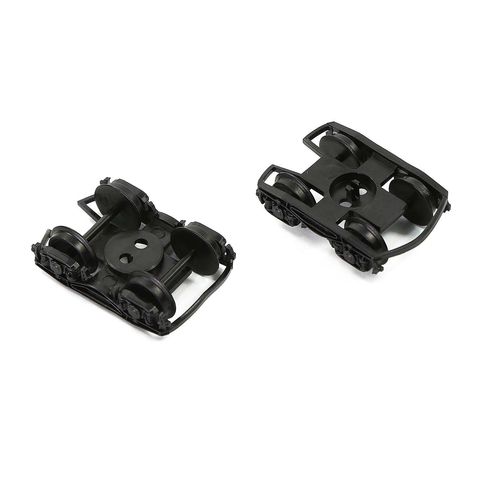 HP2387 12pcs HO scale 1:87 POM Bogies with 36" Plastic Wheels
